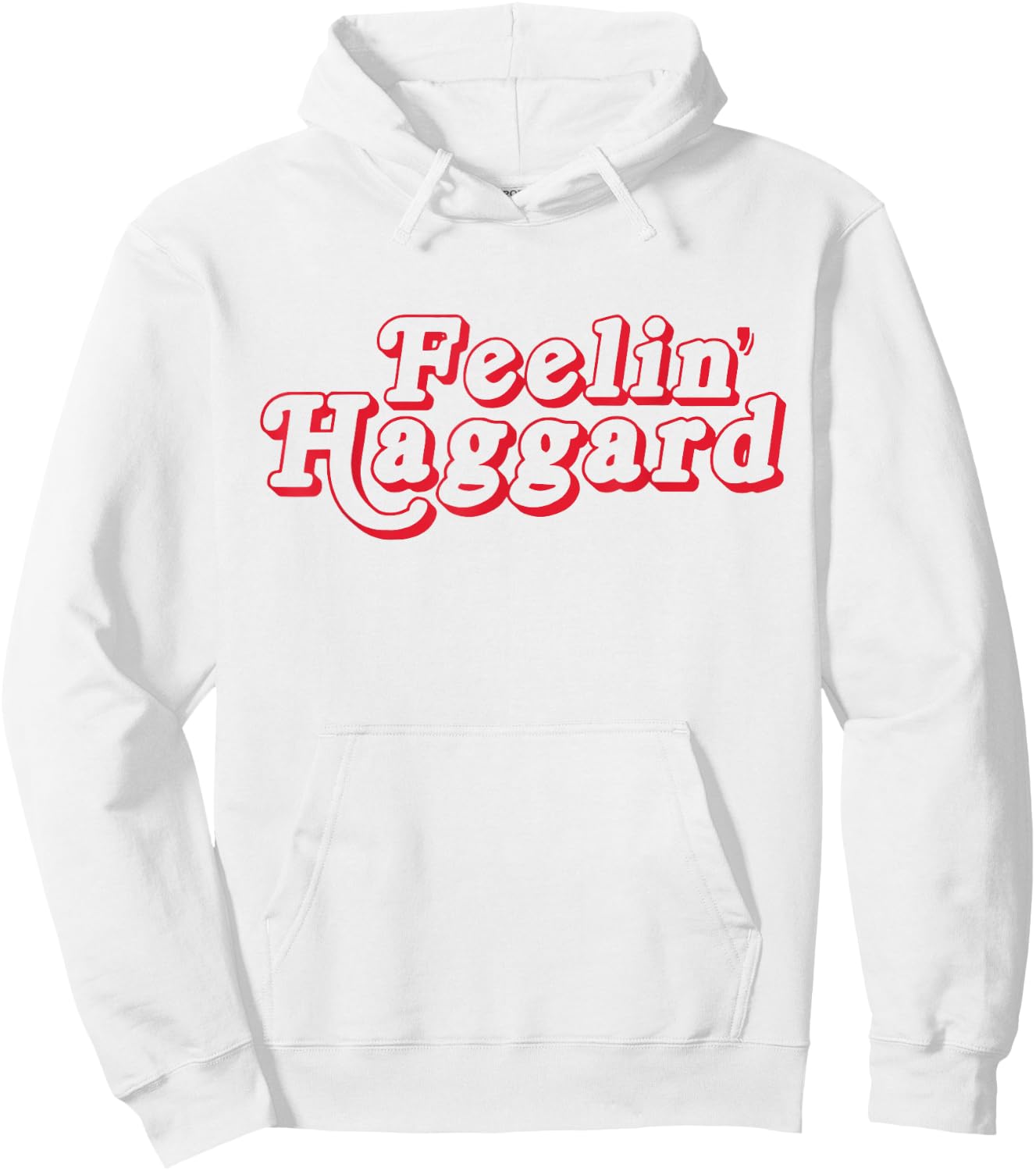 Feelin Haggard Hoodie - Hoodie | White