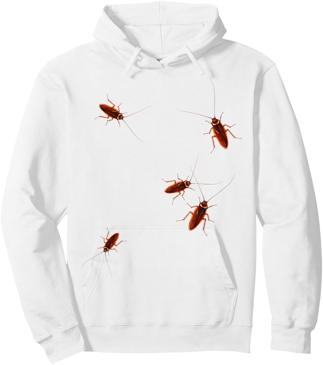 Roaches Cockroaches Funny Bug Insect Bugs Humor Hoodie - Hoodie | White