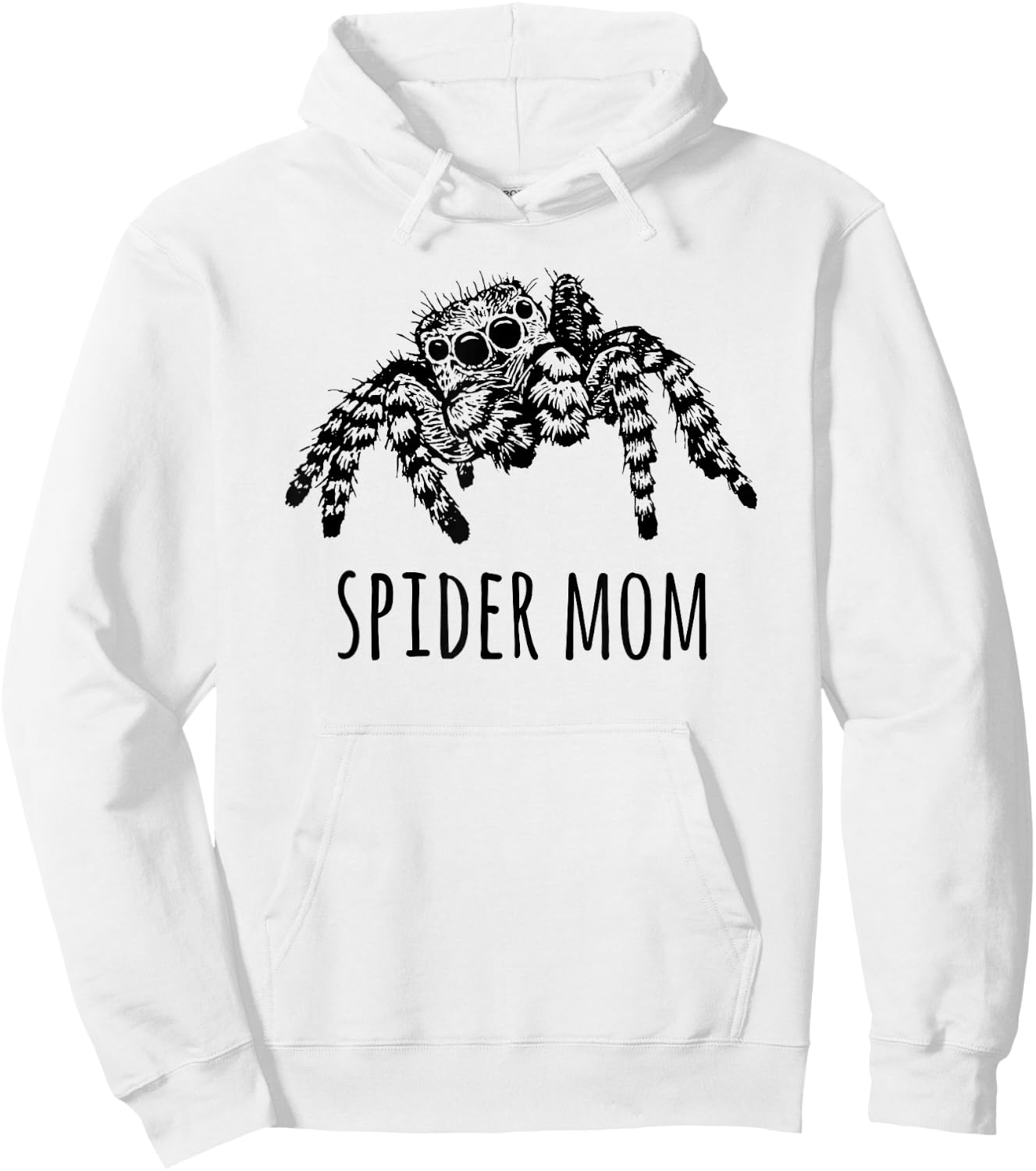 Jumping Spider Mom - For Pet Jumping Spider Owners Hoodie - Hoodie | White