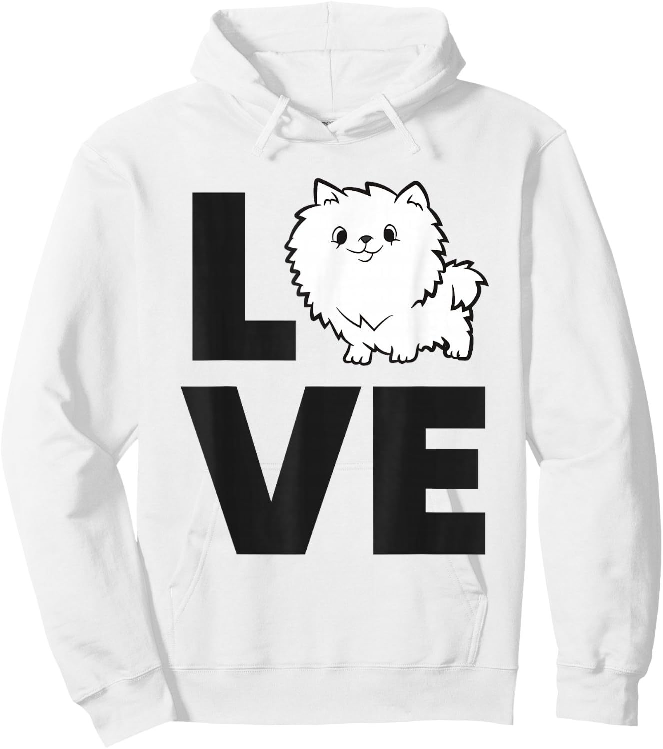 Pomeranian Lover Pet Pomeranian Dog I Love Pomeranians Hoodie - Hoodie | White