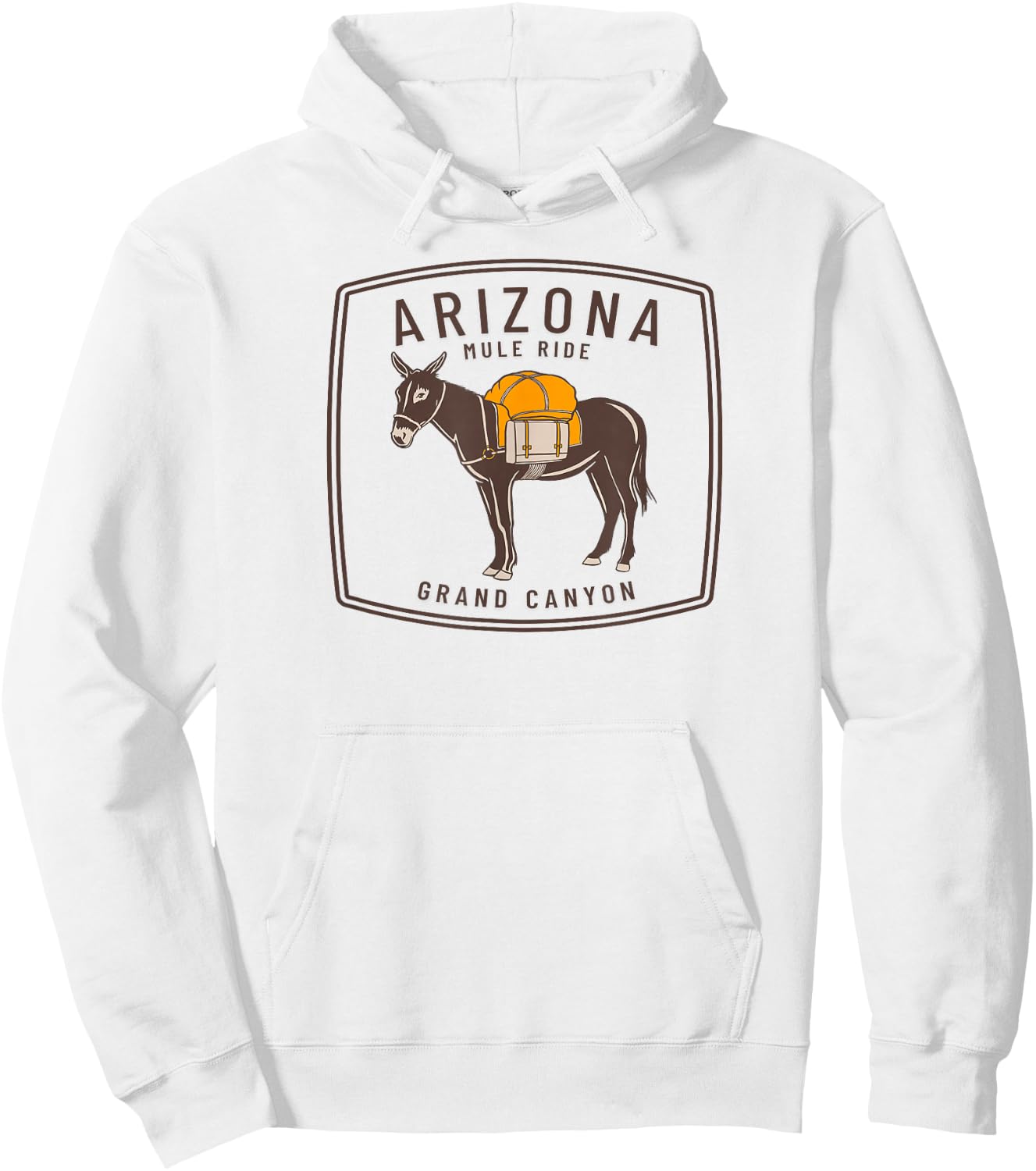 Arizona Mule Ride Hoodie - Hoodie | White