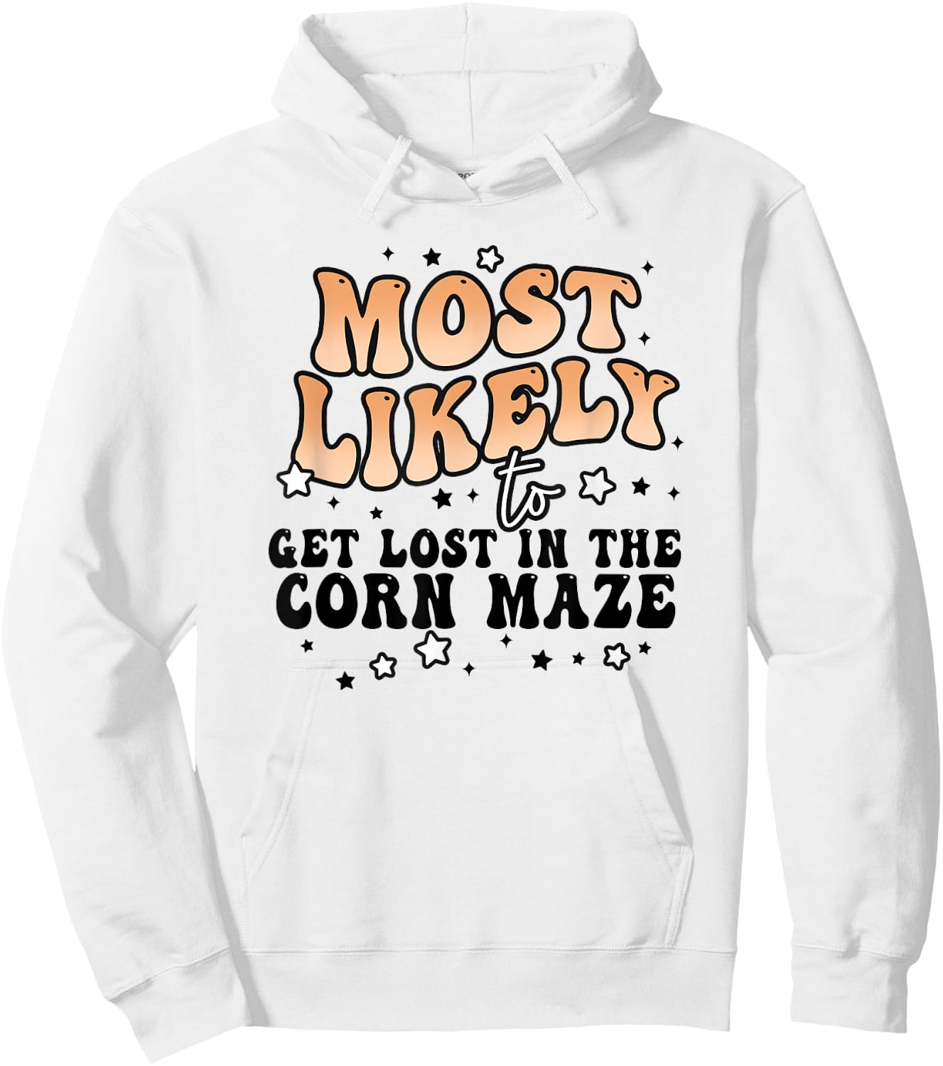 Most Likely To Get Lost In A Corn Maze Matching Halloween Hoodie - Hoodie | White
