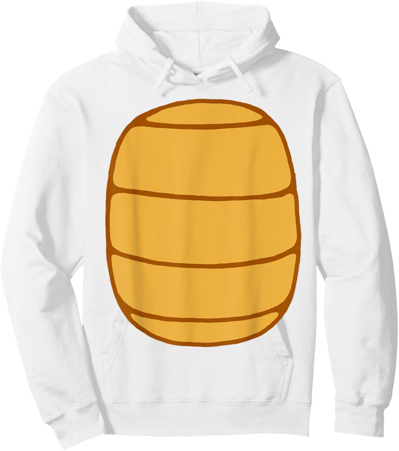 Turtle Shell Shirt KIDS DIY Halloween Costume FRONT + BACK! Hoodie - Hoodie | White