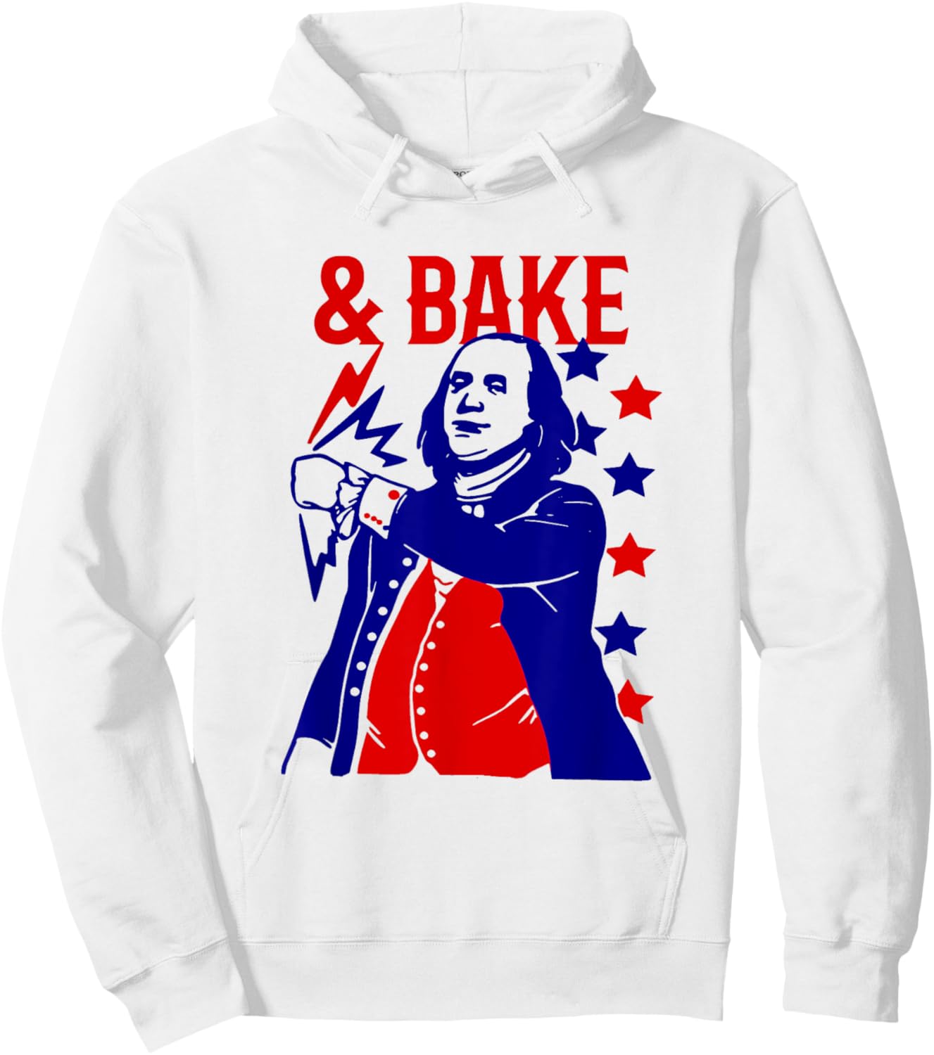 Funny Shake and Bake 4th of July Couple Matching Men Hoodie - Hoodie | White