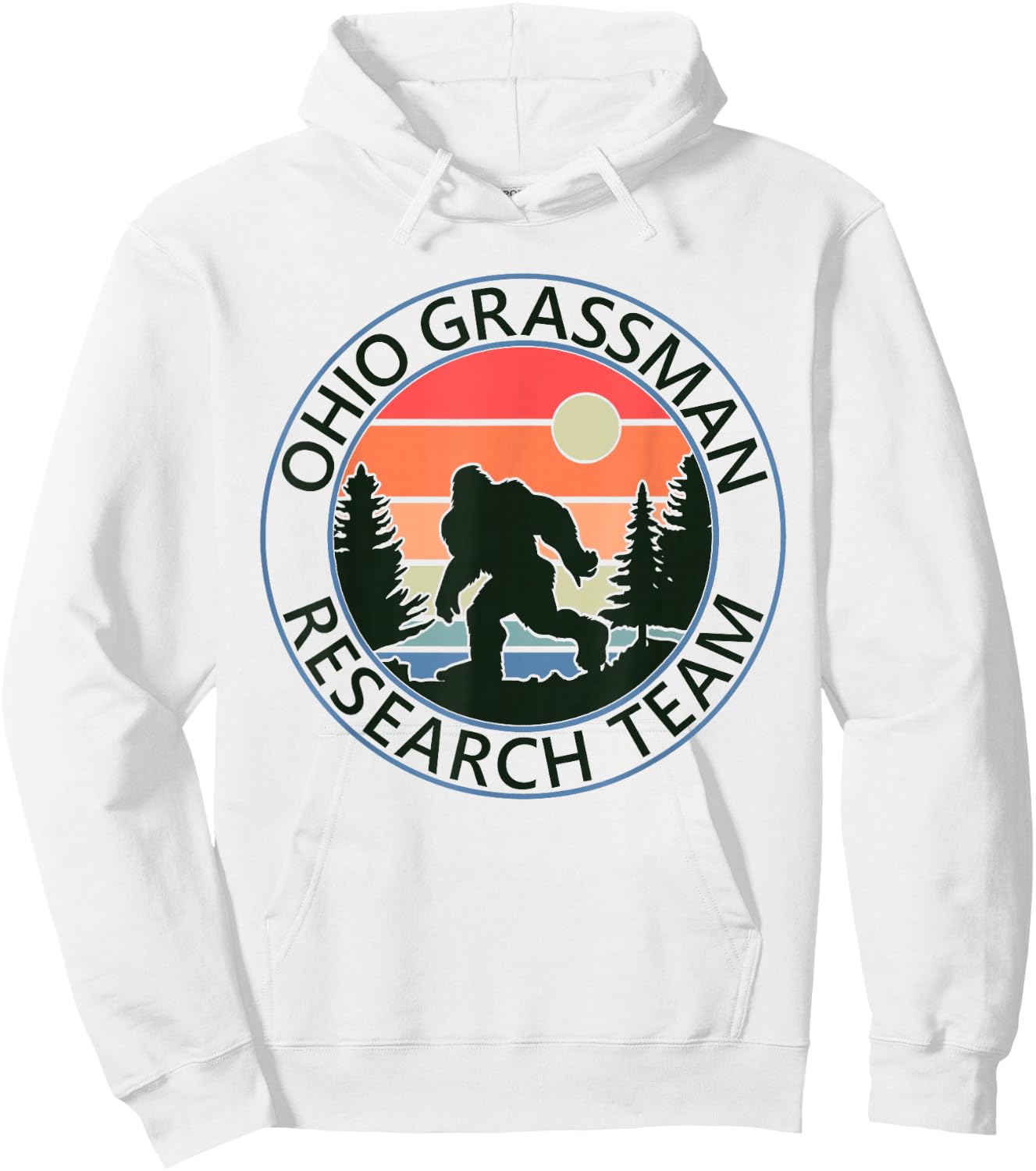 Ohio Grassman Research Team Fun Camping Hiking Outdoors Hoodie - Hoodie | White