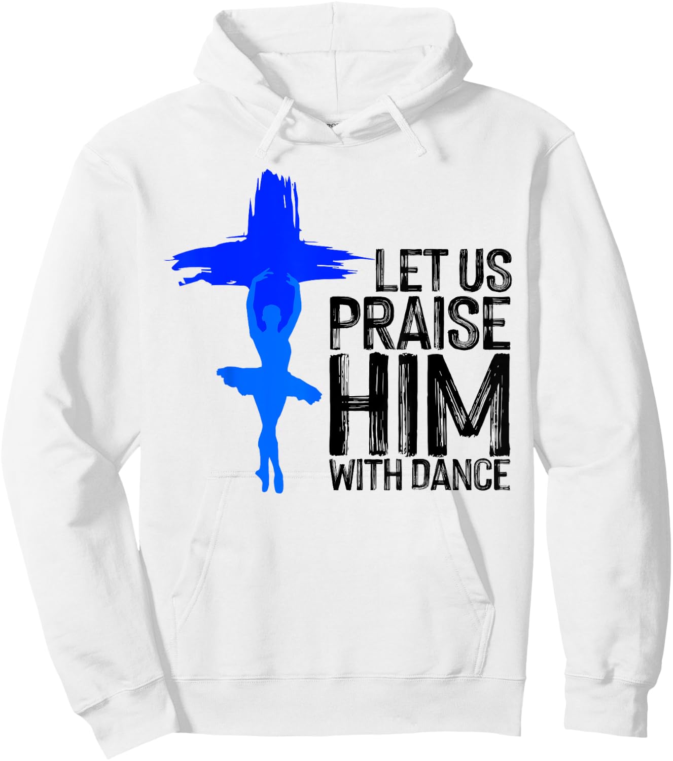 Cool Christian Women Praise Worship Dance Ministry Hoodie - Hoodie | White