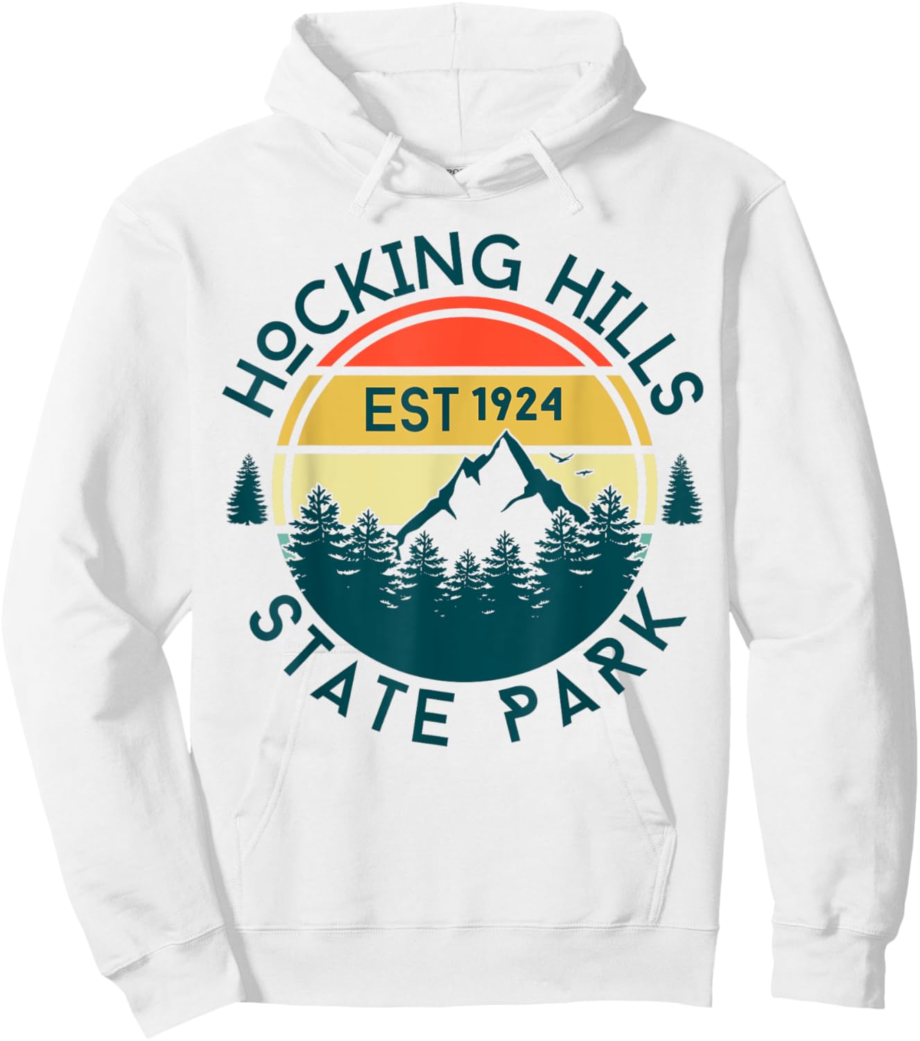 Hocking Hills Hoodie - Hoodie | White