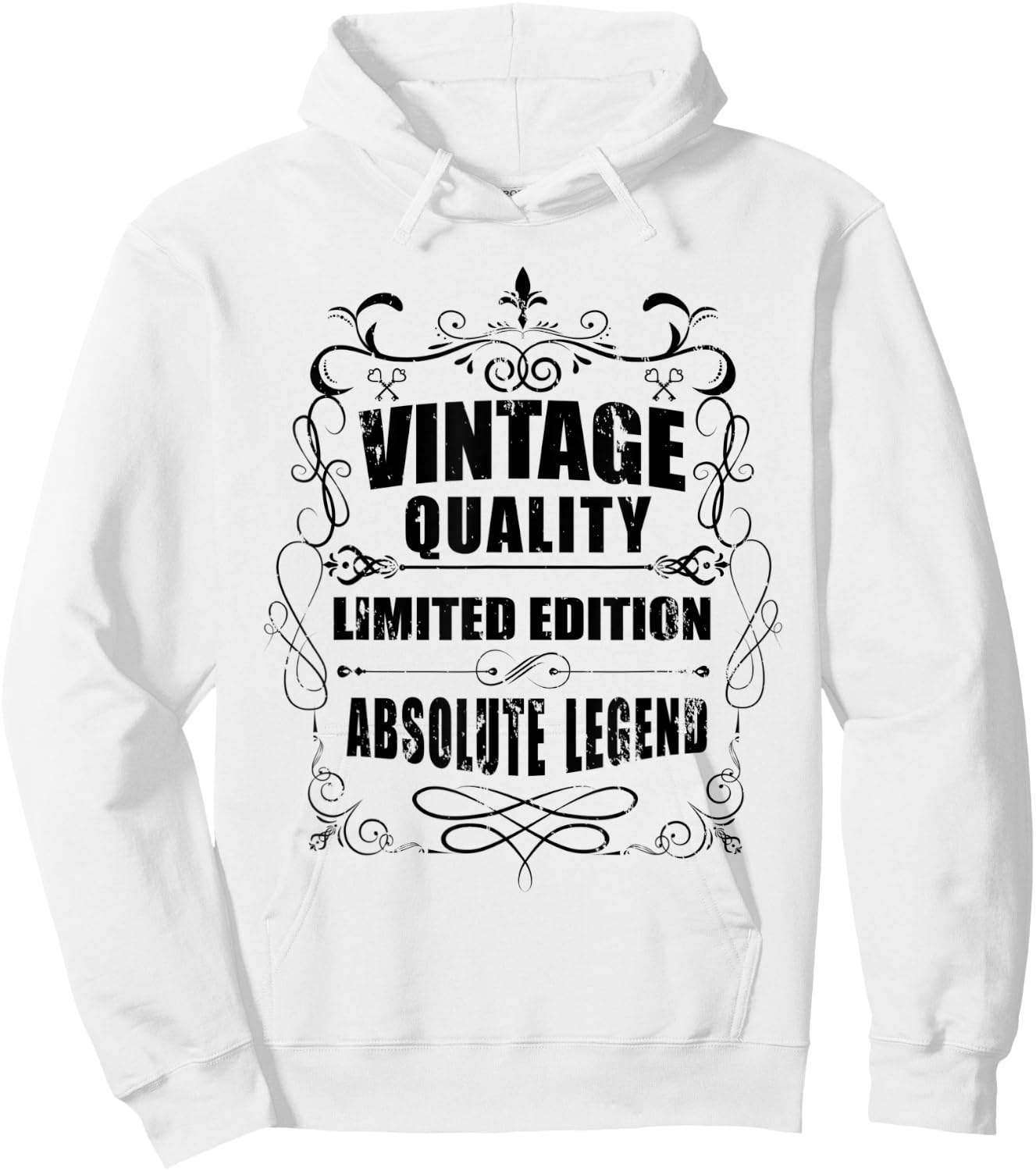 Vintage Quality: Absolute Legend - Limited Edition Hoodie - Hoodie | White