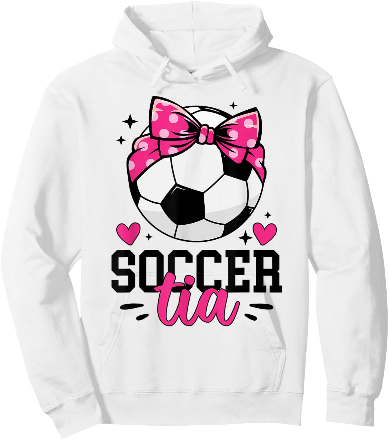 Soccer Tia Aunt Proud Tia Of A Soccer Player Tia Hoodie - Hoodie | White