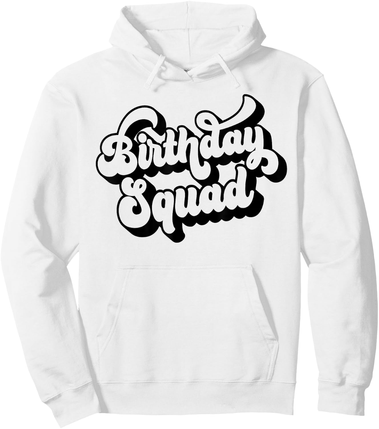 Birthday Squad Matching Men Women Kids Group Birthday Party Hoodie - Hoodie | White