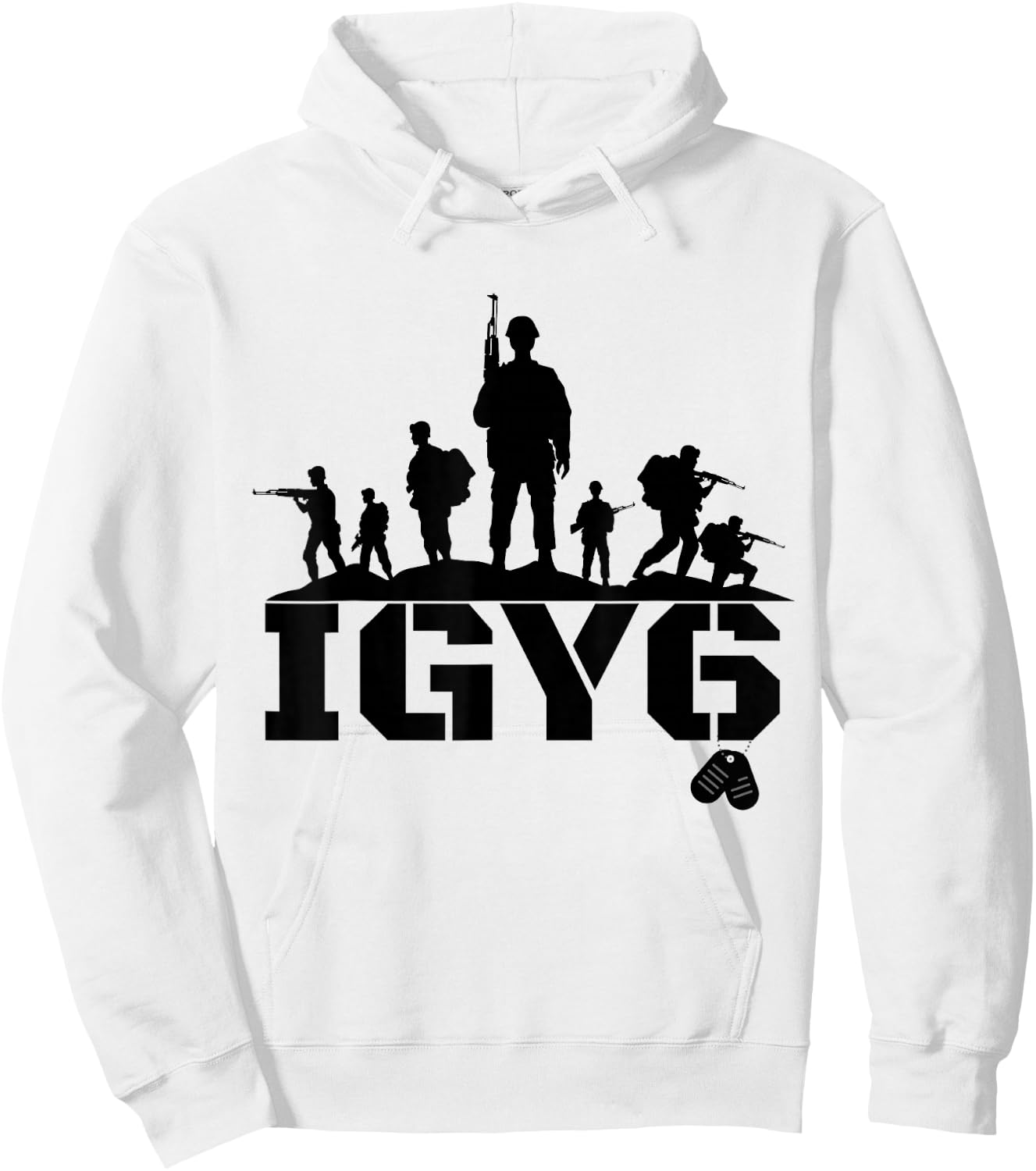 Veteran IGY6, War Vet Soldiers Hoodie - Hoodie | White