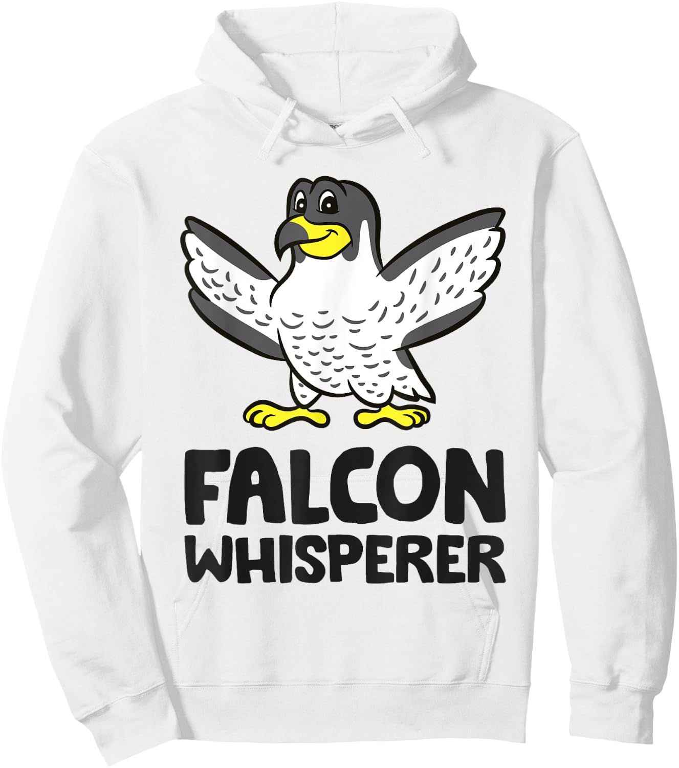 Falcon Whisperer Hoodie - Hoodie | White