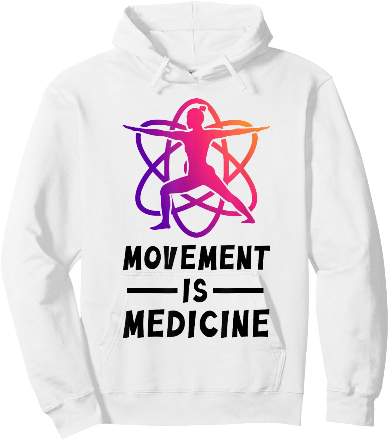 Movement Is Medicine Exercise Therapy Sports Medicine Hoodie - Hoodie | White