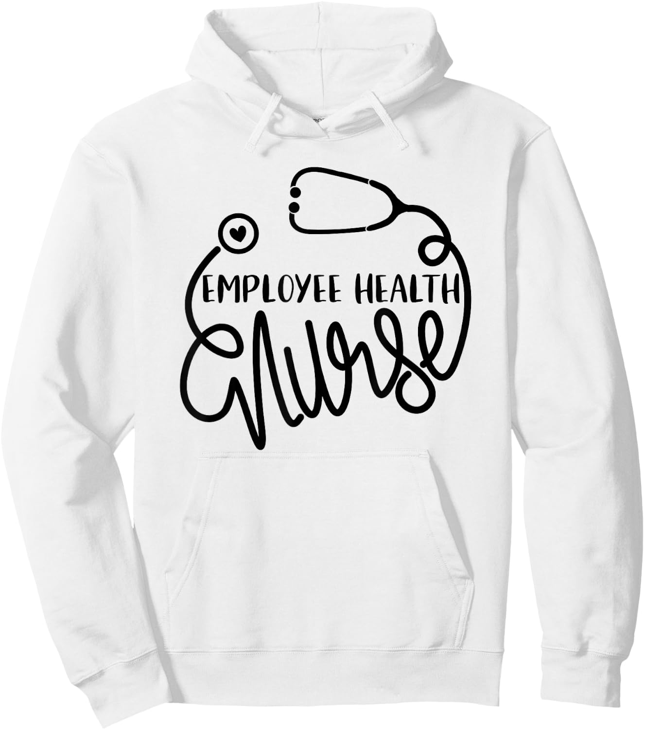 Occupational Health Nursing Department Employee Health Nurse Hoodie - Hoodie | White