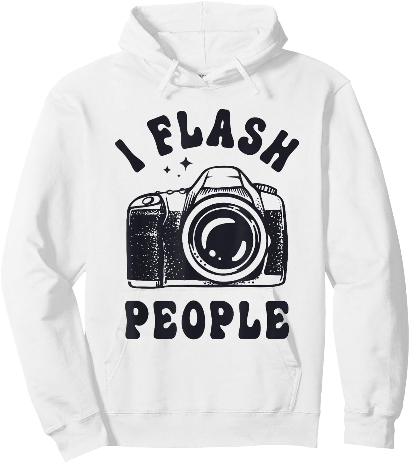 Photography Lover I Flash People Funny Camera Photographer Hoodie - Hoodie | White
