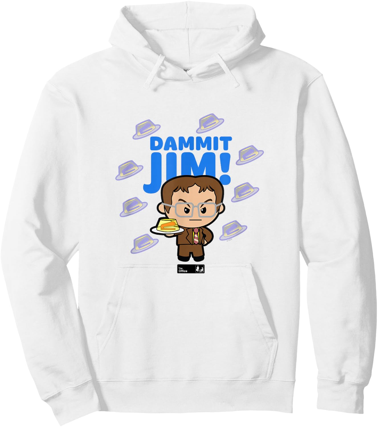 The Office Cute Dwight Hoodie - Hoodie | White