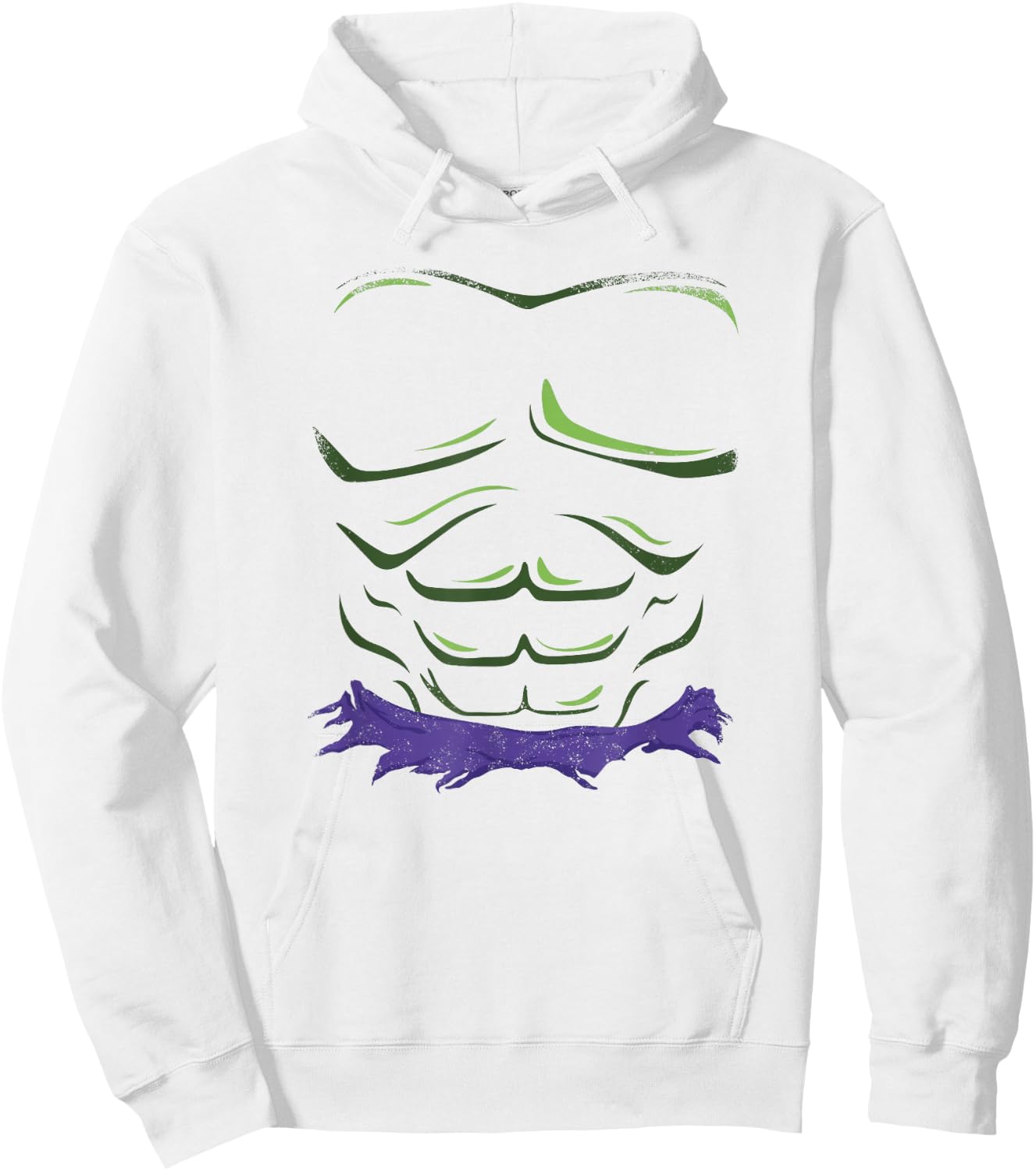 Marvel Halloween Incredible Hulk Avengers Costume Hoodie - Hoodie | White