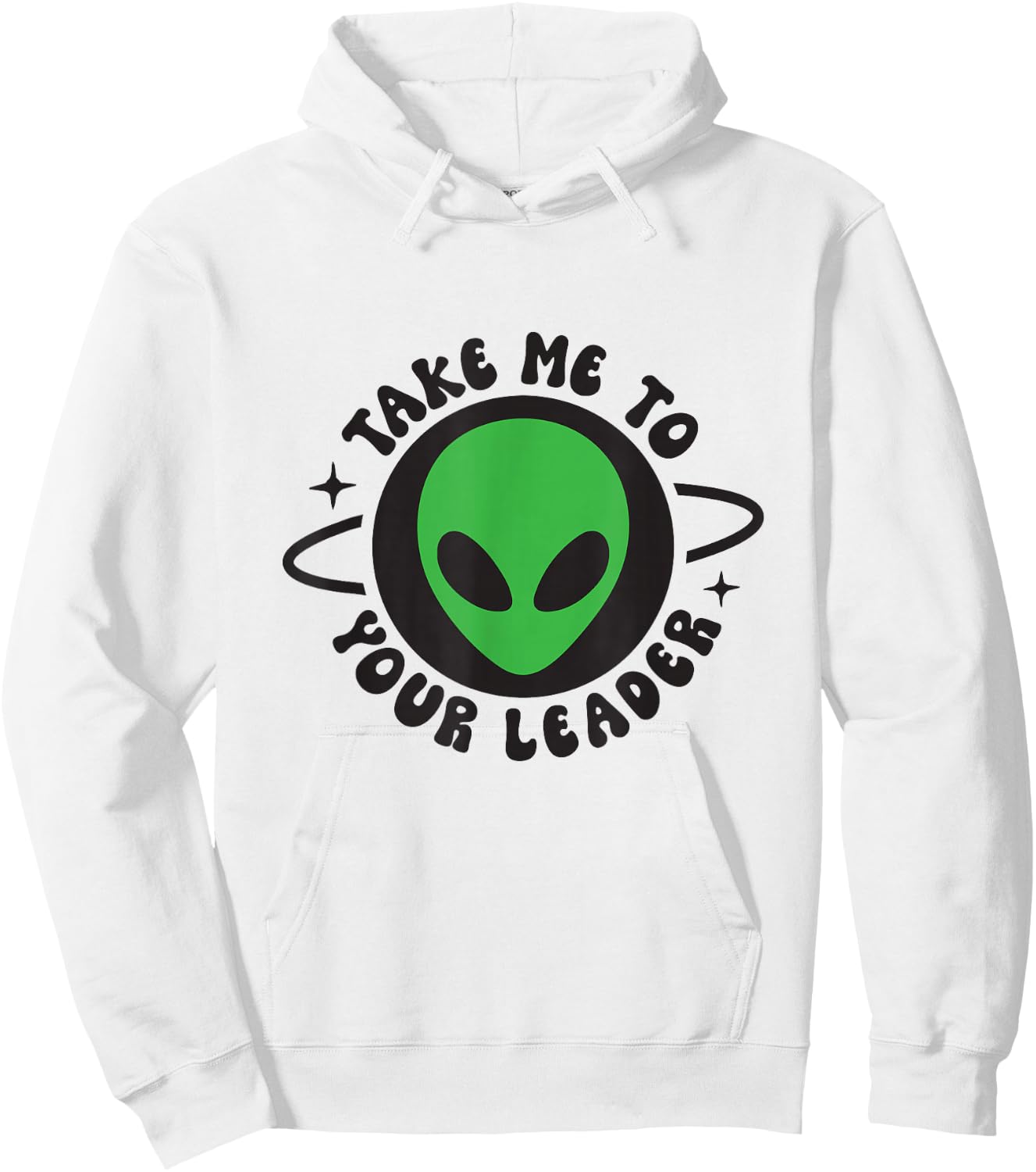 Take me to your leader Hoodie - Hoodie | White