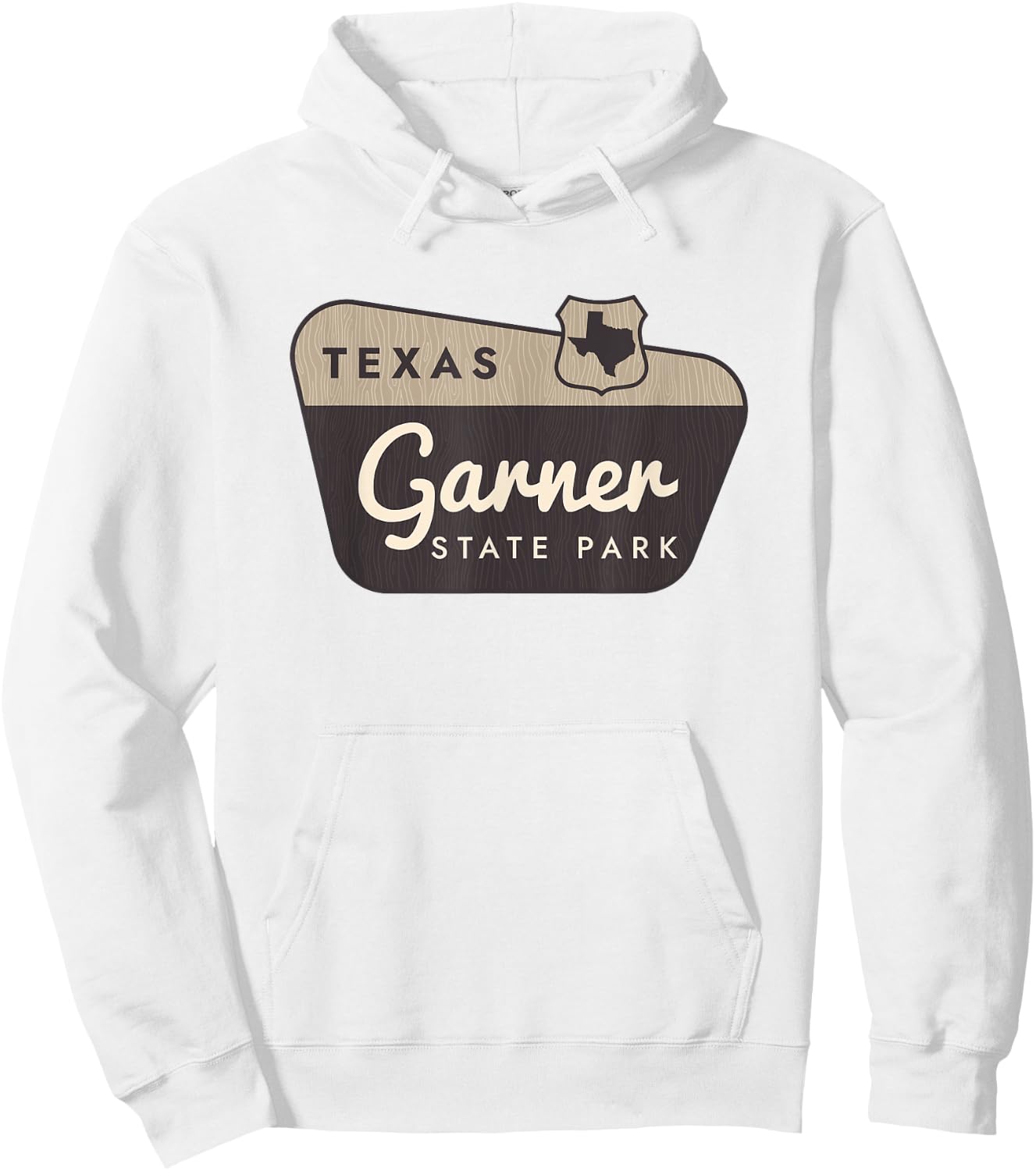 Garner State Park Texas TX Welcome Sign Vacation Hoodie - Hoodie | White