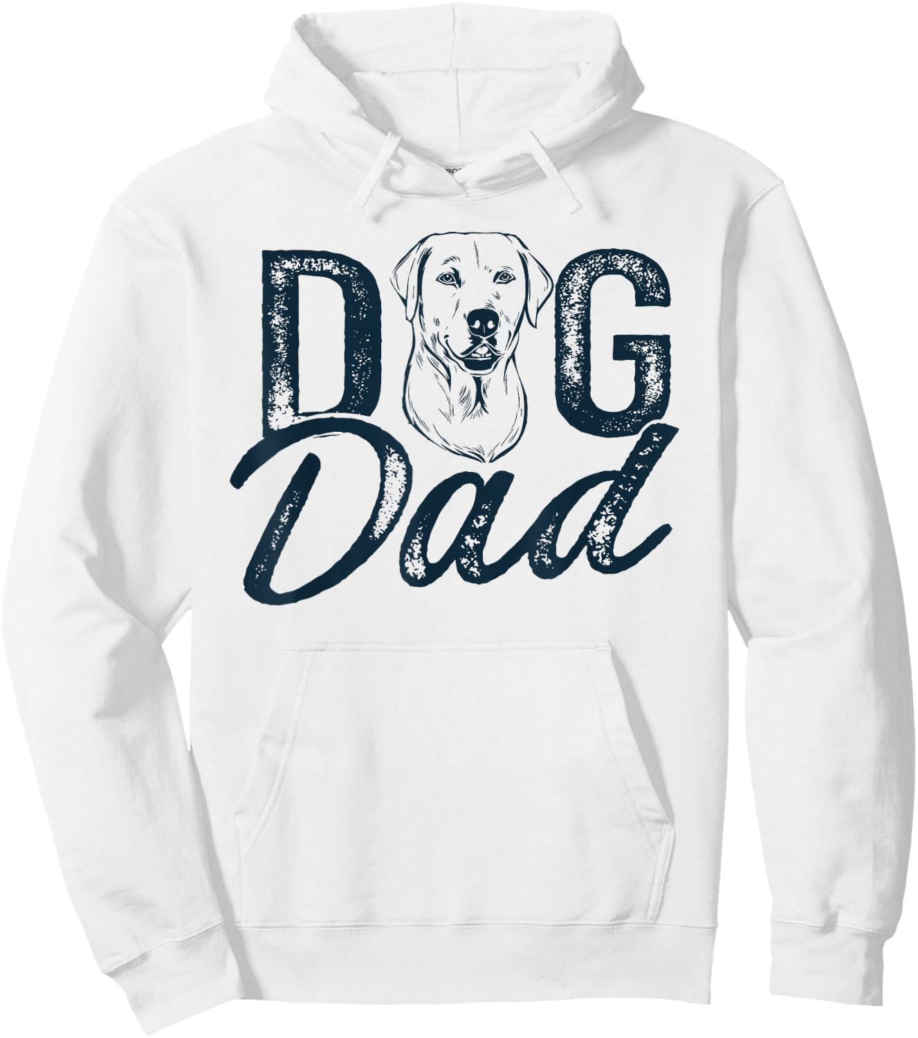 Labrador Dog Dad Lab Retriever Hoodie - Hoodie | White