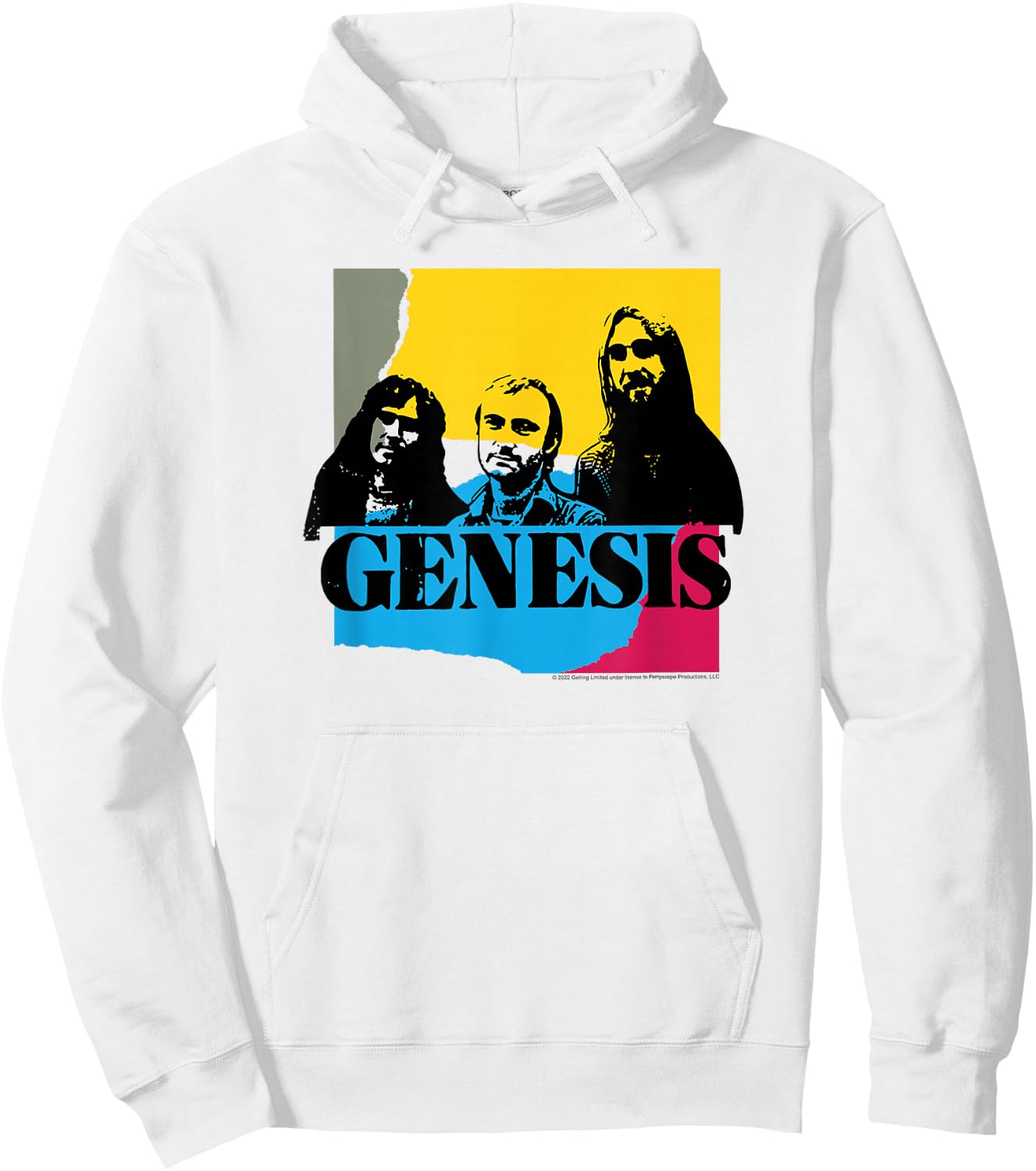 Genesis - Abacab Group Hoodie - Hoodie | White