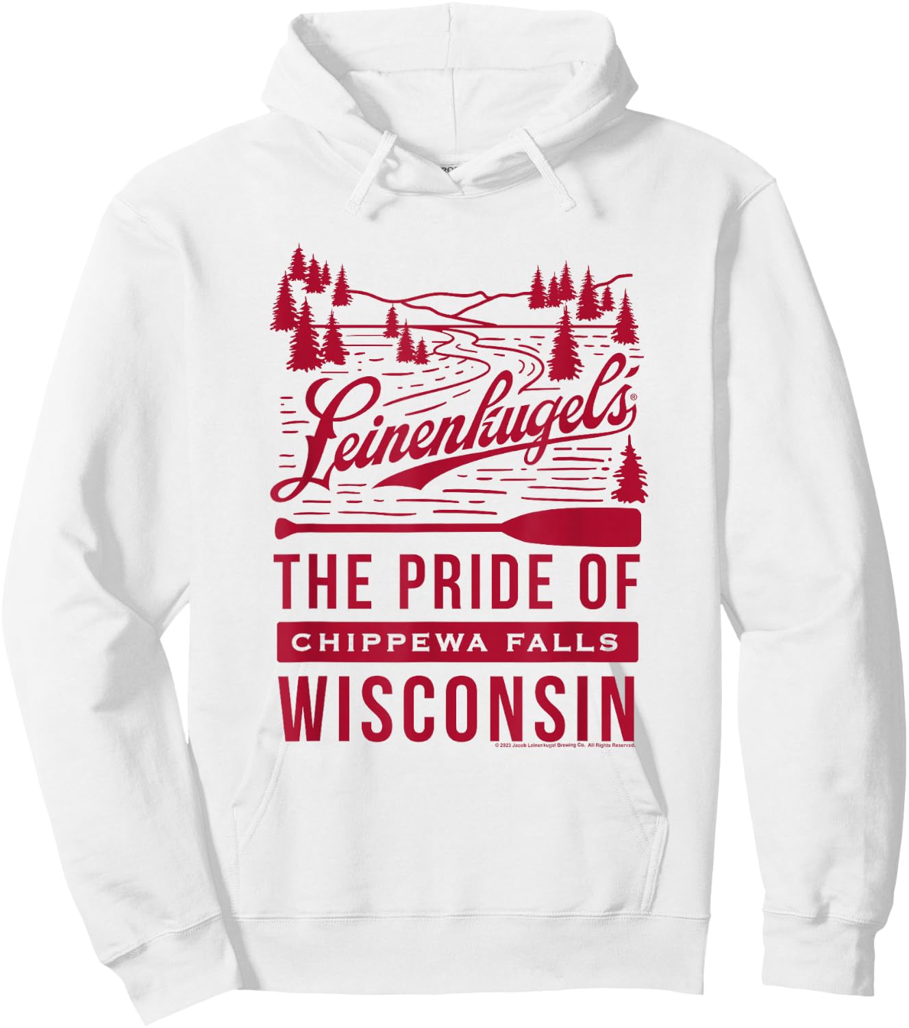 Coors Brewing Company Leinenkugel's The Pride Of Chippewa Hoodie - Hoodie | White