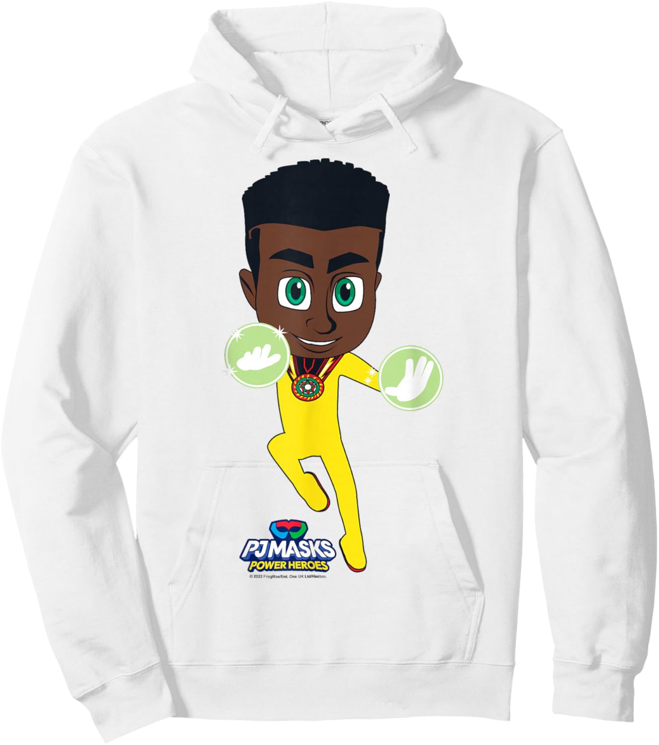 PJ Masks Newton Star Night Time Hero Portrait Hoodie - Hoodie | White