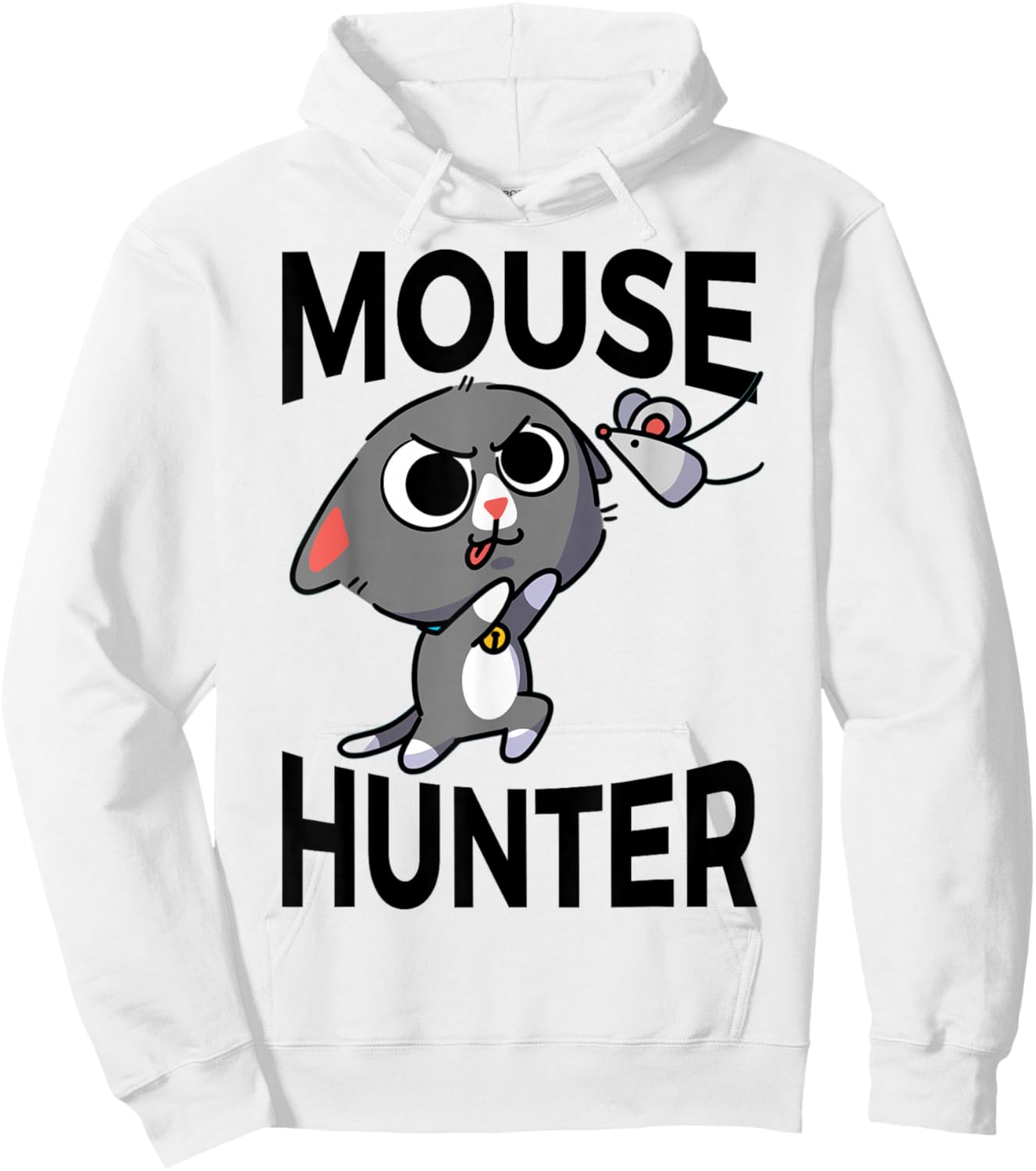 Mouse Hunter Hoodie - Hoodie | White