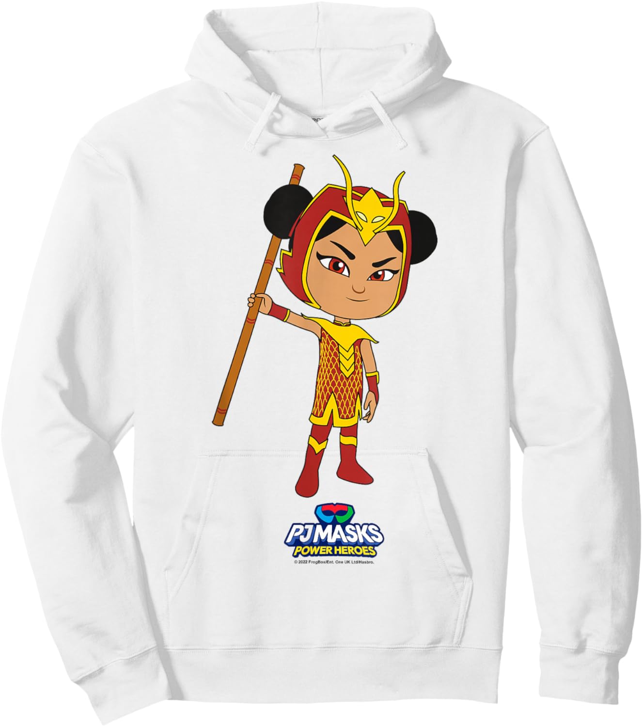 PJ Masks An Yu Dragon Girl Power Portrait Hoodie - Hoodie | White