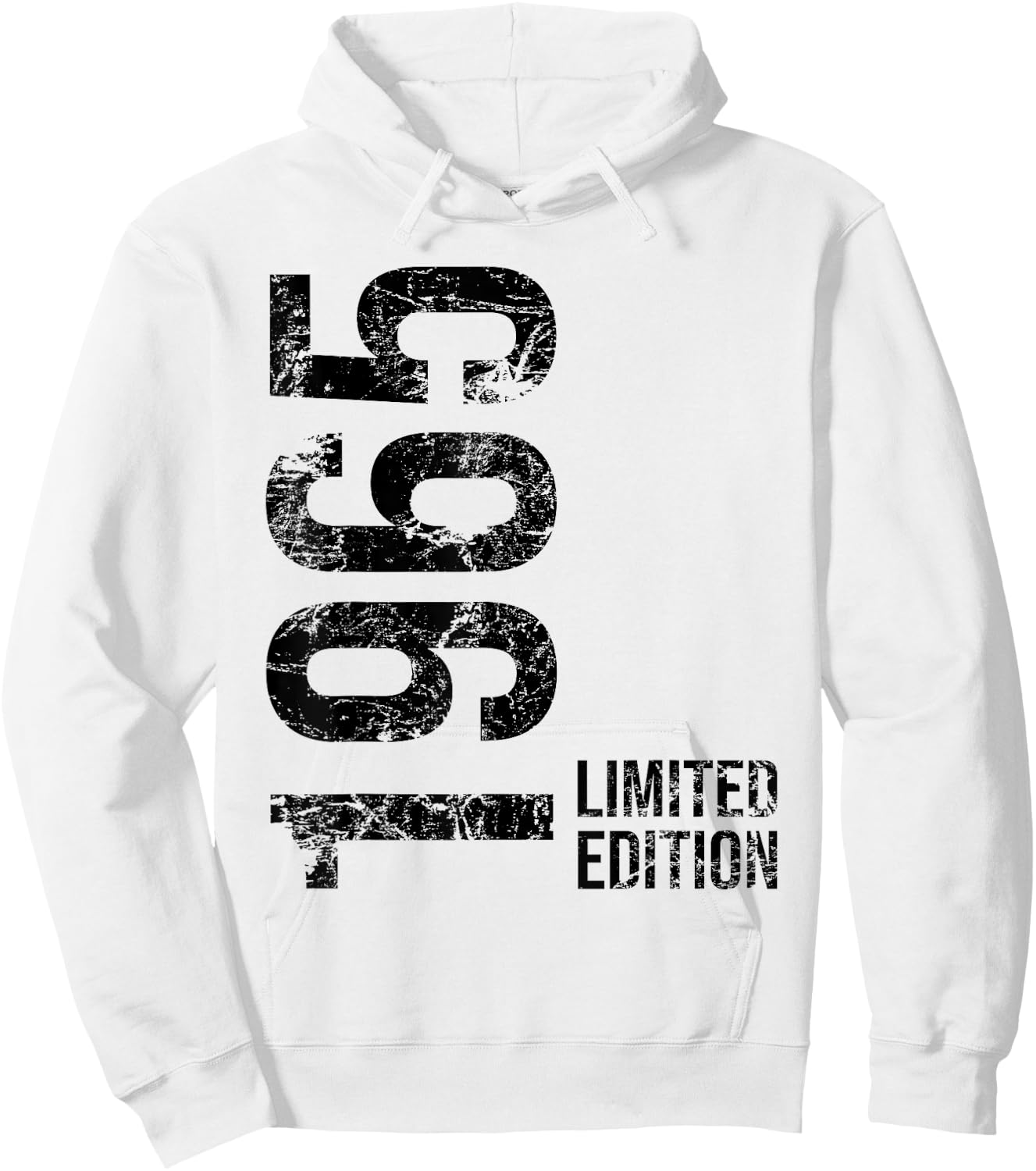 60th Birthday 60 Years Old Man Woman Vintage 1965 Hoodie - Hoodie | White