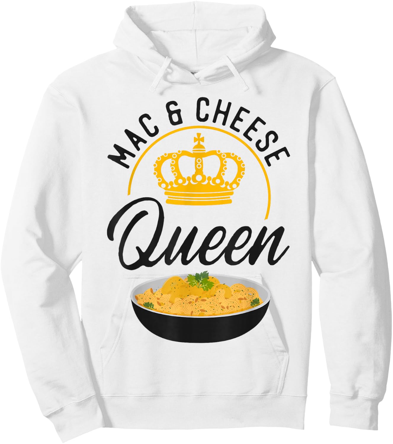 Mac And Cheese Queen Mac & Cheese Queen Hoodie - Hoodie | White
