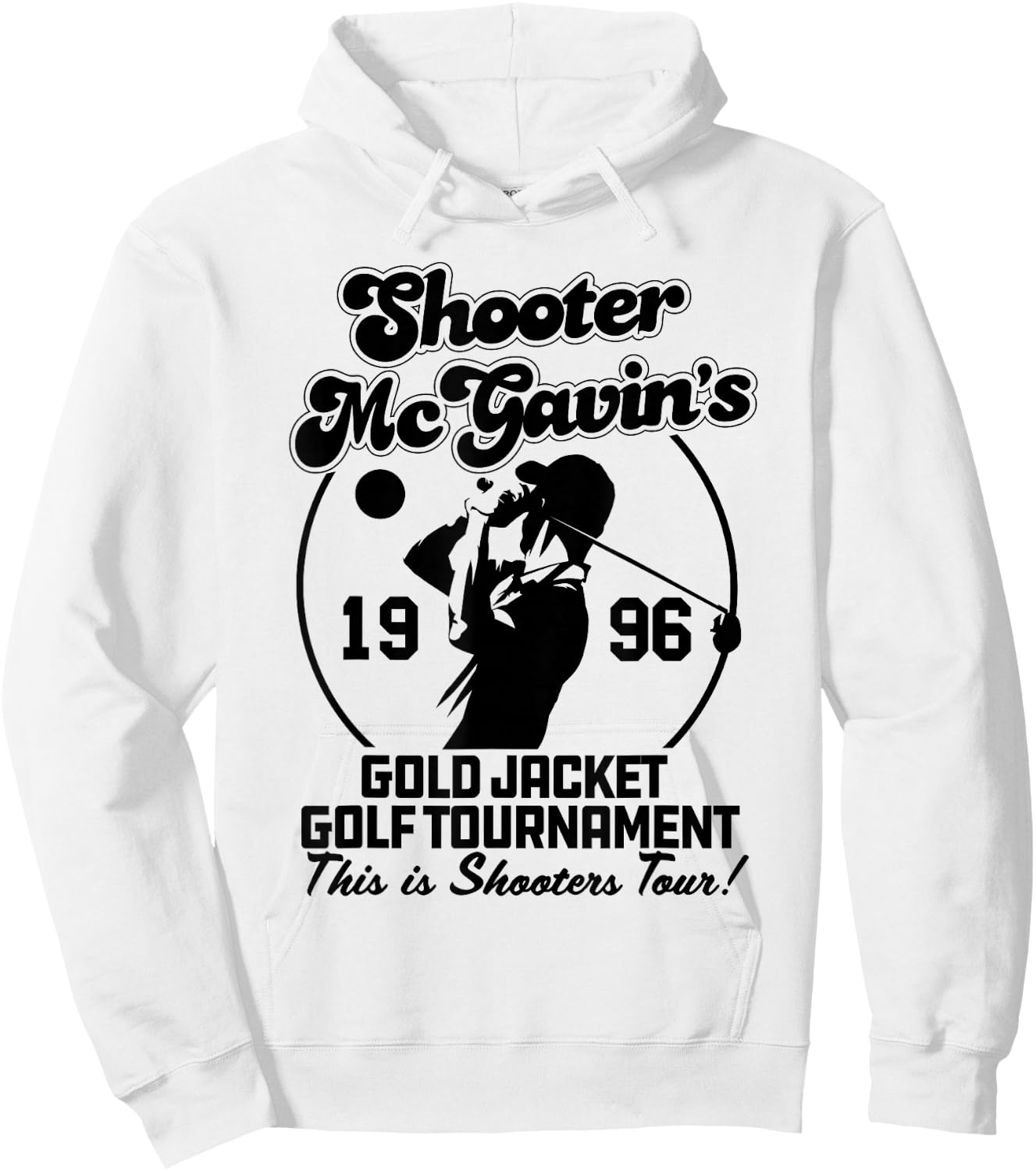 Shooter McGavin's Gold Jacket Golf Tournament Hoodie - Hoodie | White