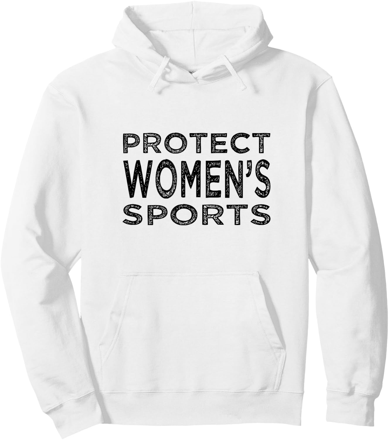 PROTECT WOMEN'S SPORTS Save Title IX High School College Hoodie - Hoodie | White