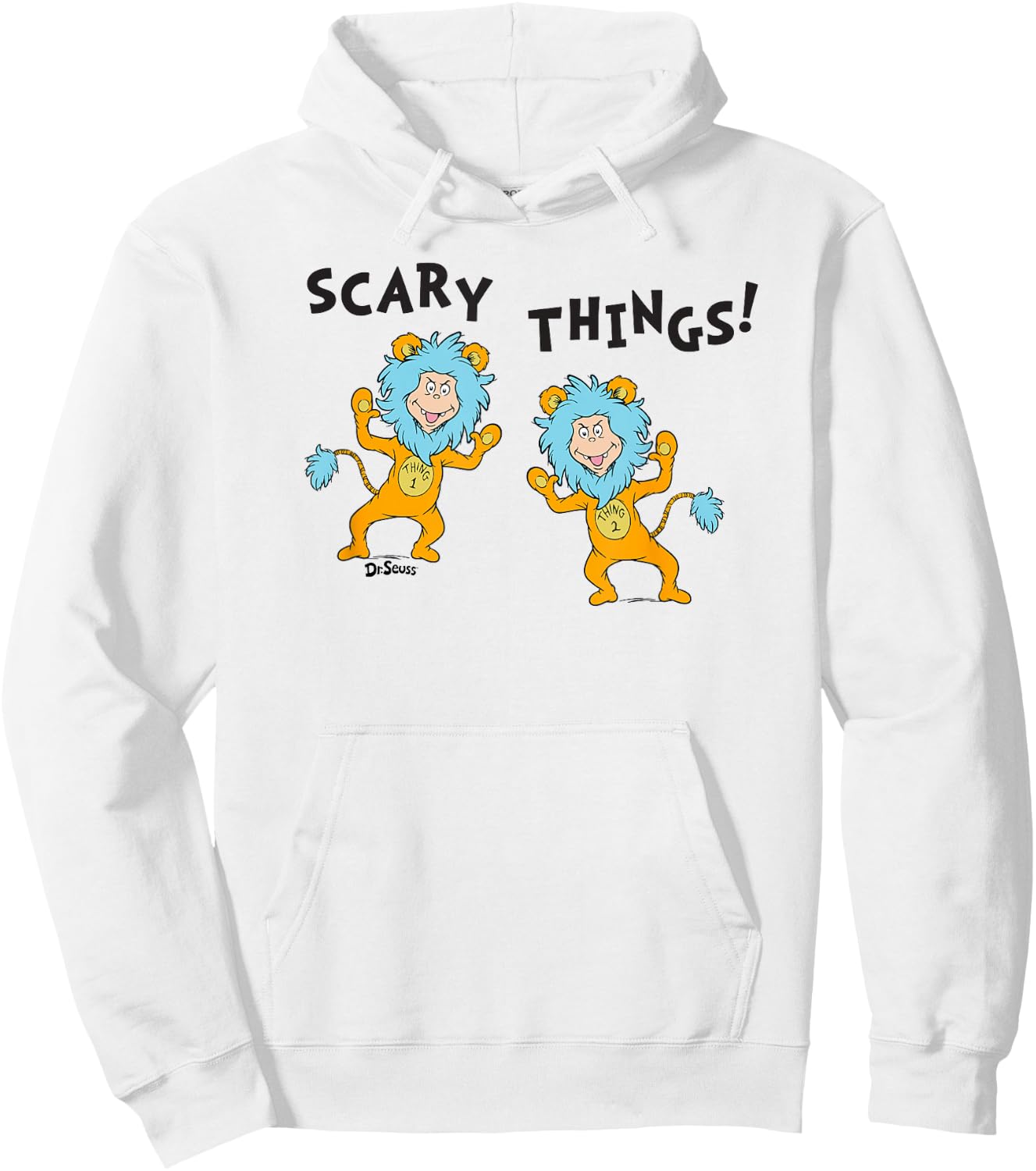 Dr. Seuss Halloween Scary Things Hoodie - Hoodie | White