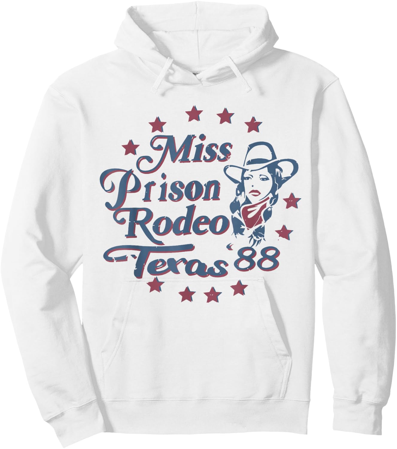 Miss Texas Prison Rodeo Southern Country Music Hoodie - Hoodie | White