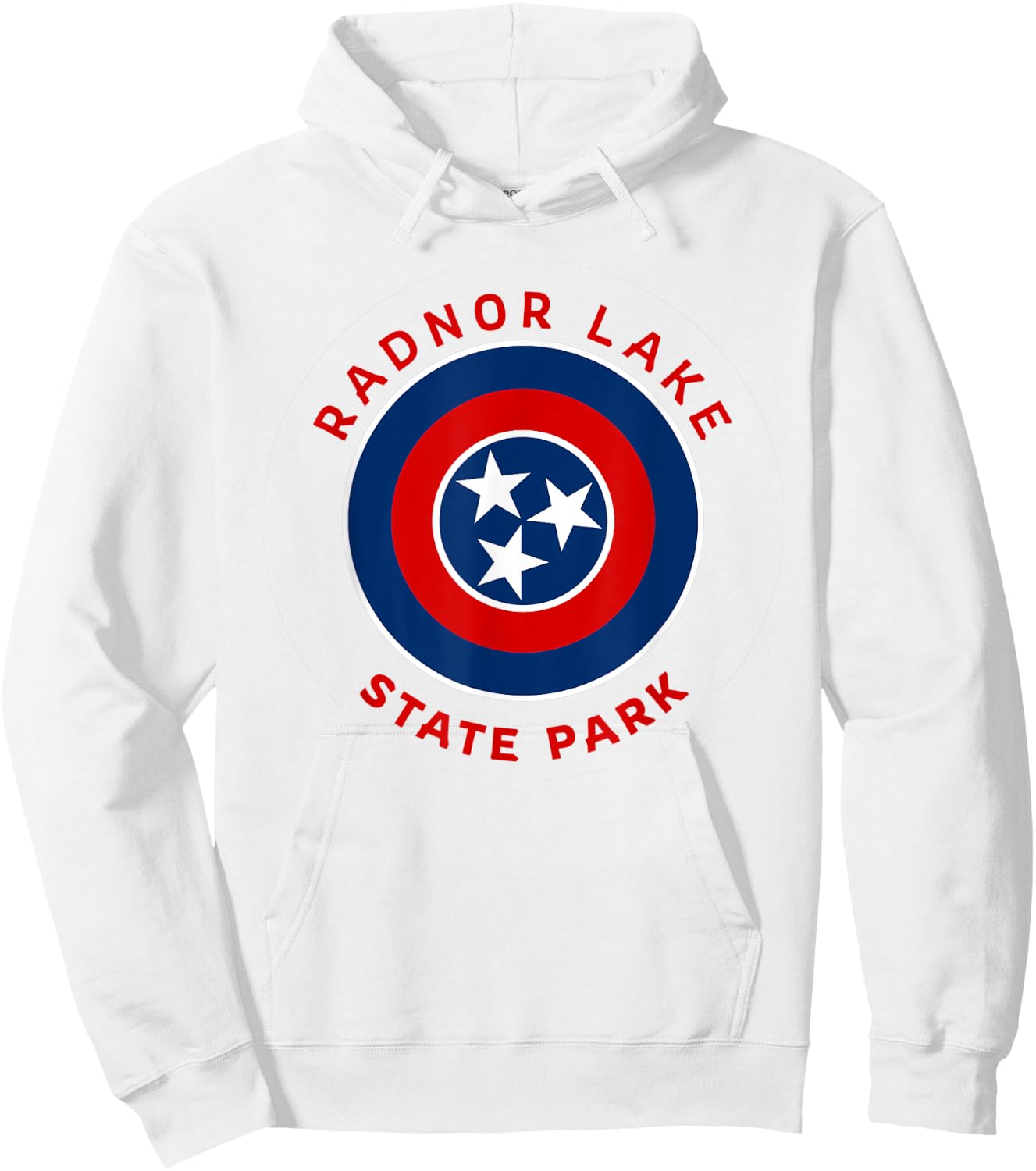 Radnor Lake State Park Tennessee Flag TN Vacation Hoodie - Hoodie | White