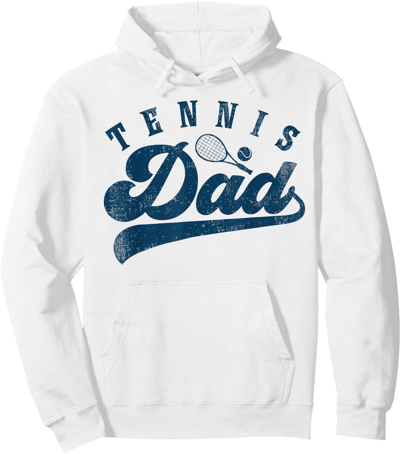Tennis Dad Hoodie - Hoodie | White