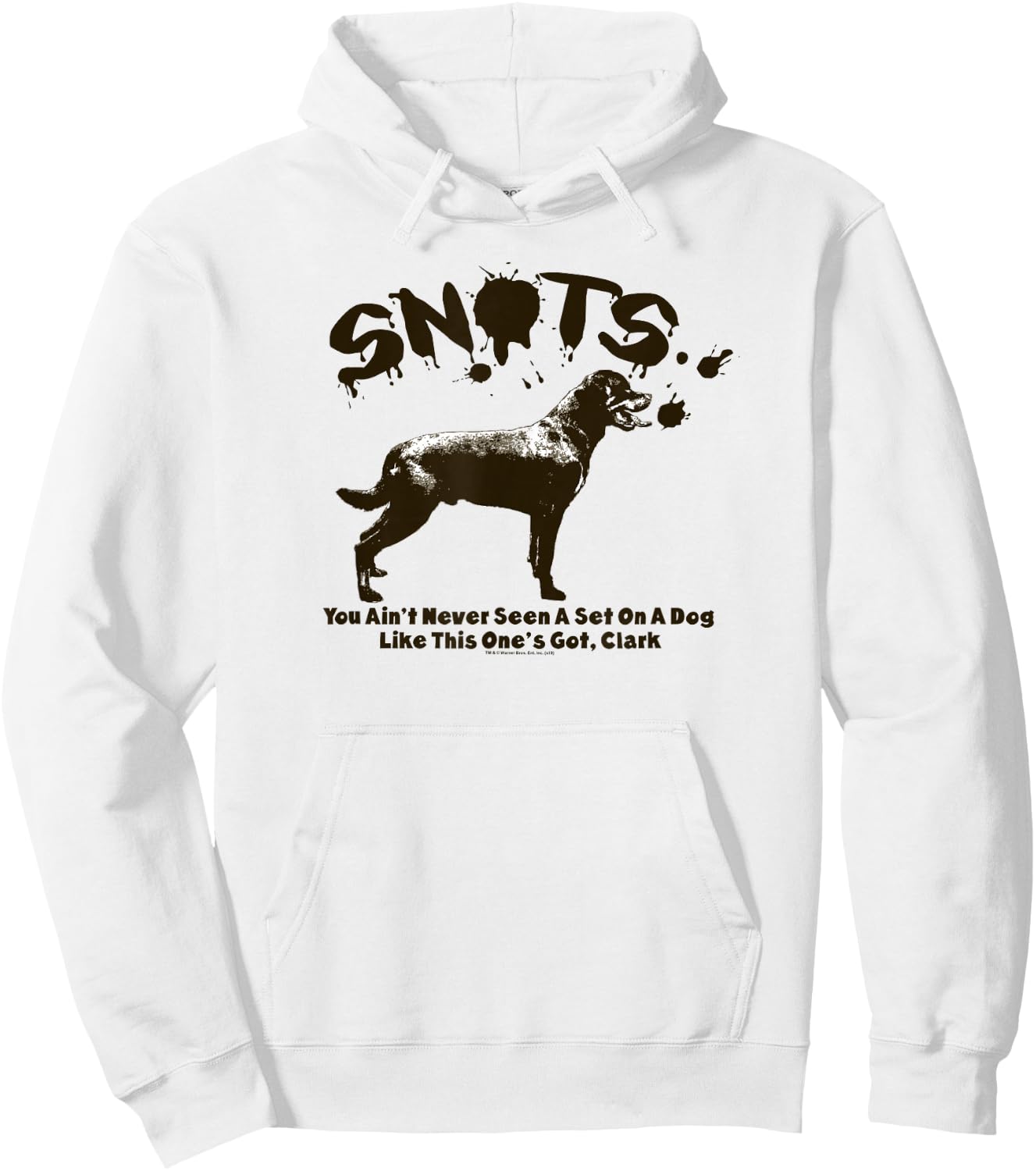 National Lampoon's Christmas Vacation Snots Never Seen a Set Hoodie - Hoodie | White