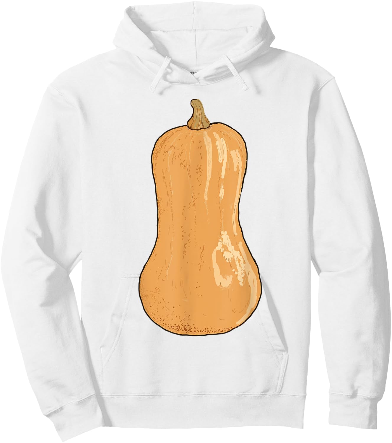 Butternut Squash Halloween Costume Gardening Farming Veggie Hoodie - Hoodie | White