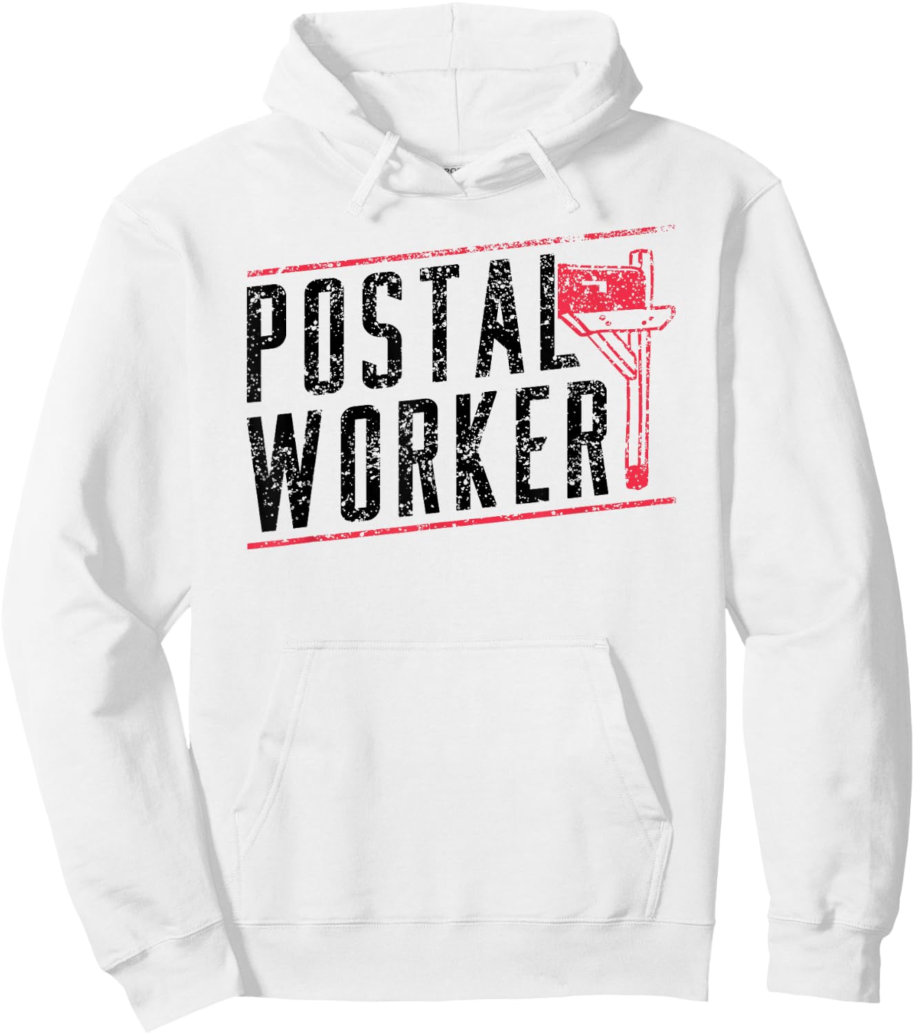 Postal Worker Courier Postman Mailman Mail Hoodie - Hoodie | White