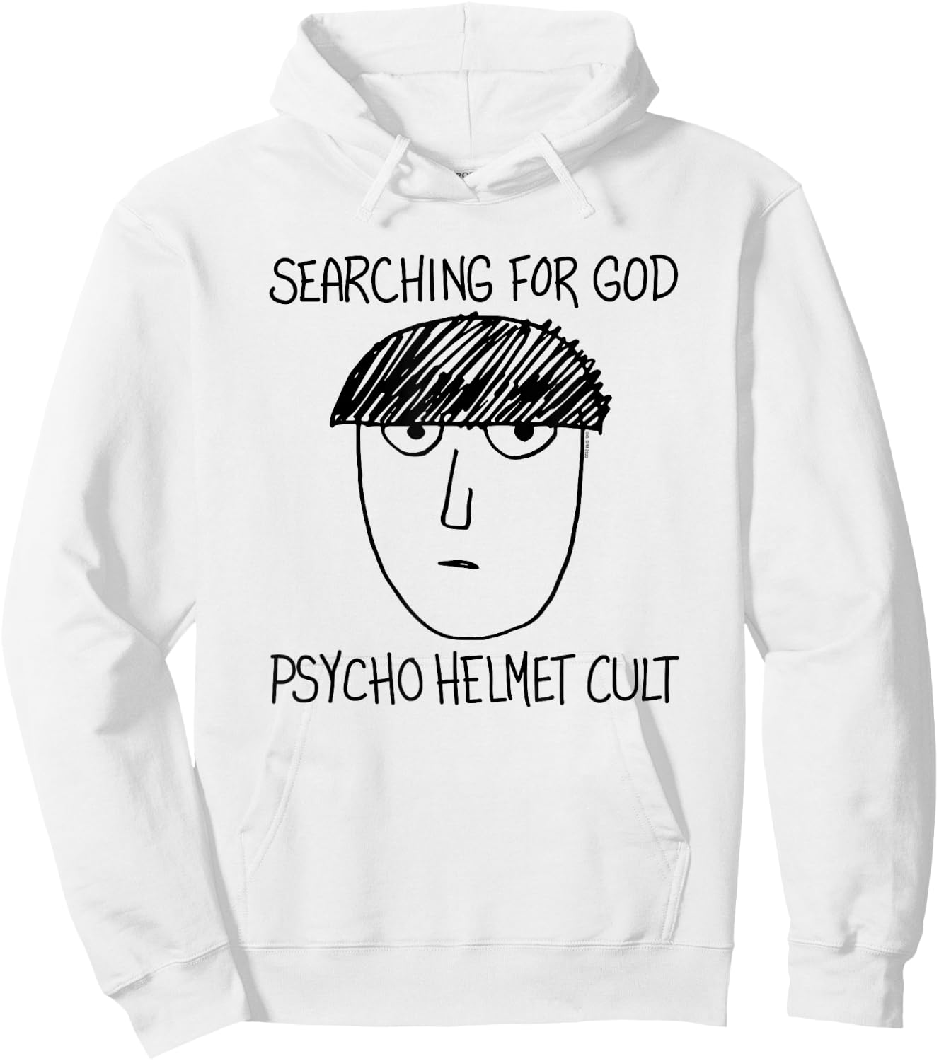 Mob Psycho 100 Helmet Cut Hoodie - Hoodie | White