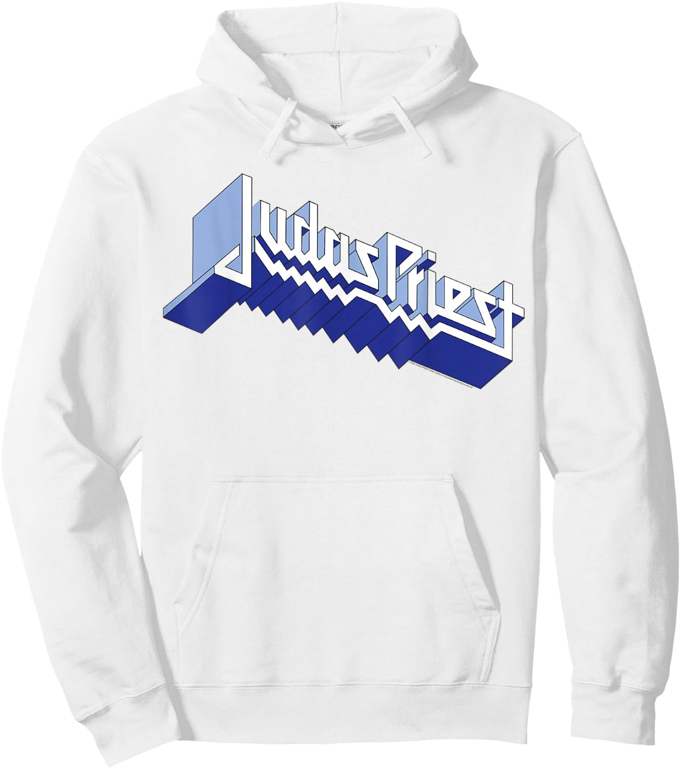 Judas Priest – Defender Logo White Hoodie - Hoodie | White