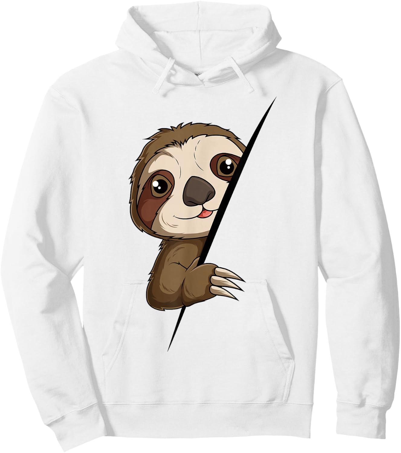 Sloth Children Girls Boys Women Hoodie - Hoodie | White