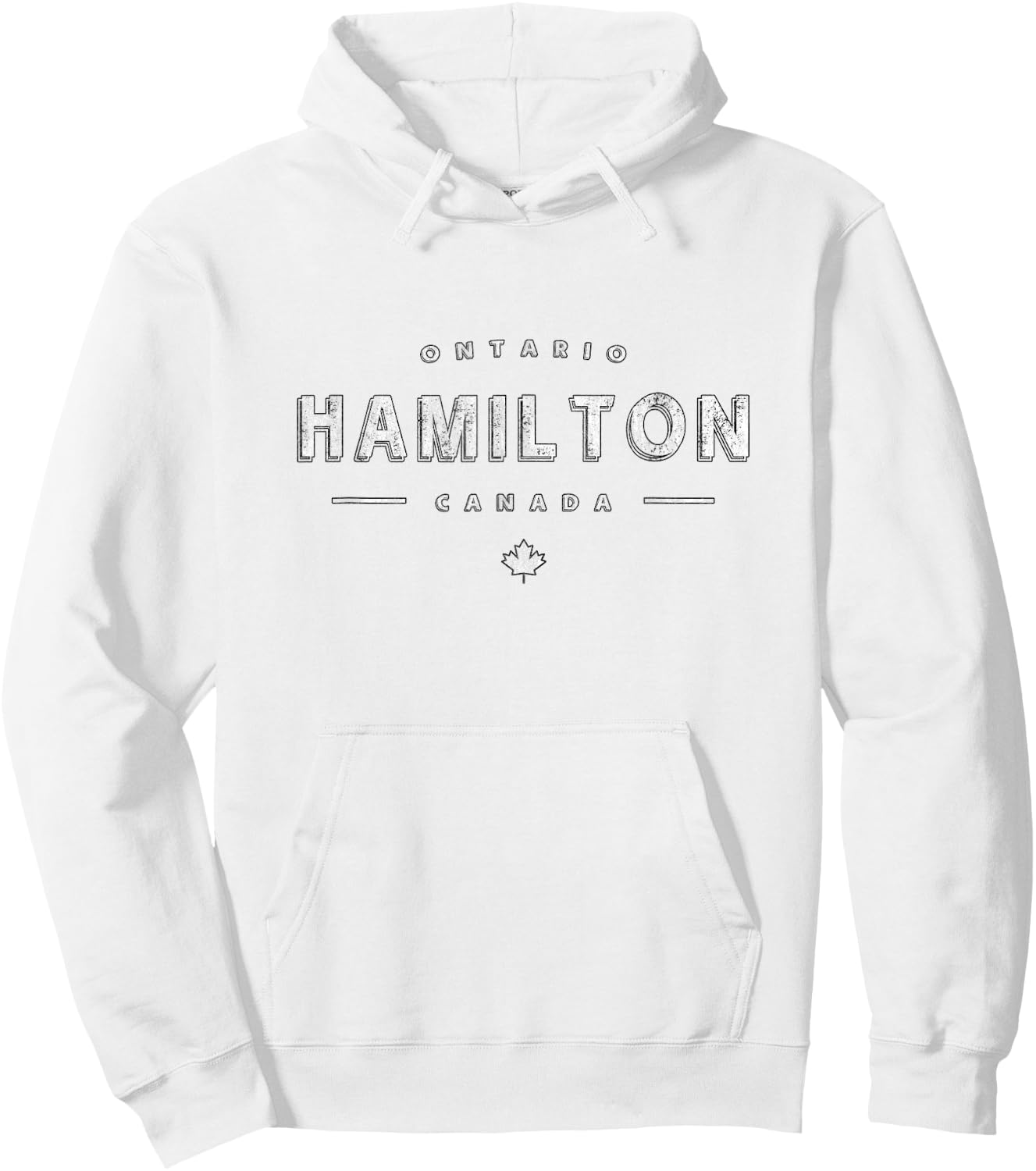 Hamilton Ontario Canada - Hamilton Canada Hoodie - Hoodie | White
