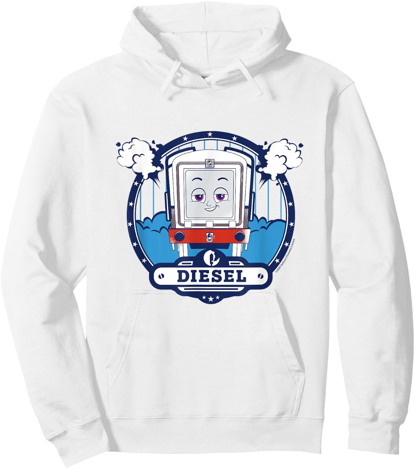 Thomas and Friends Diesel Hoodie - Hoodie | White