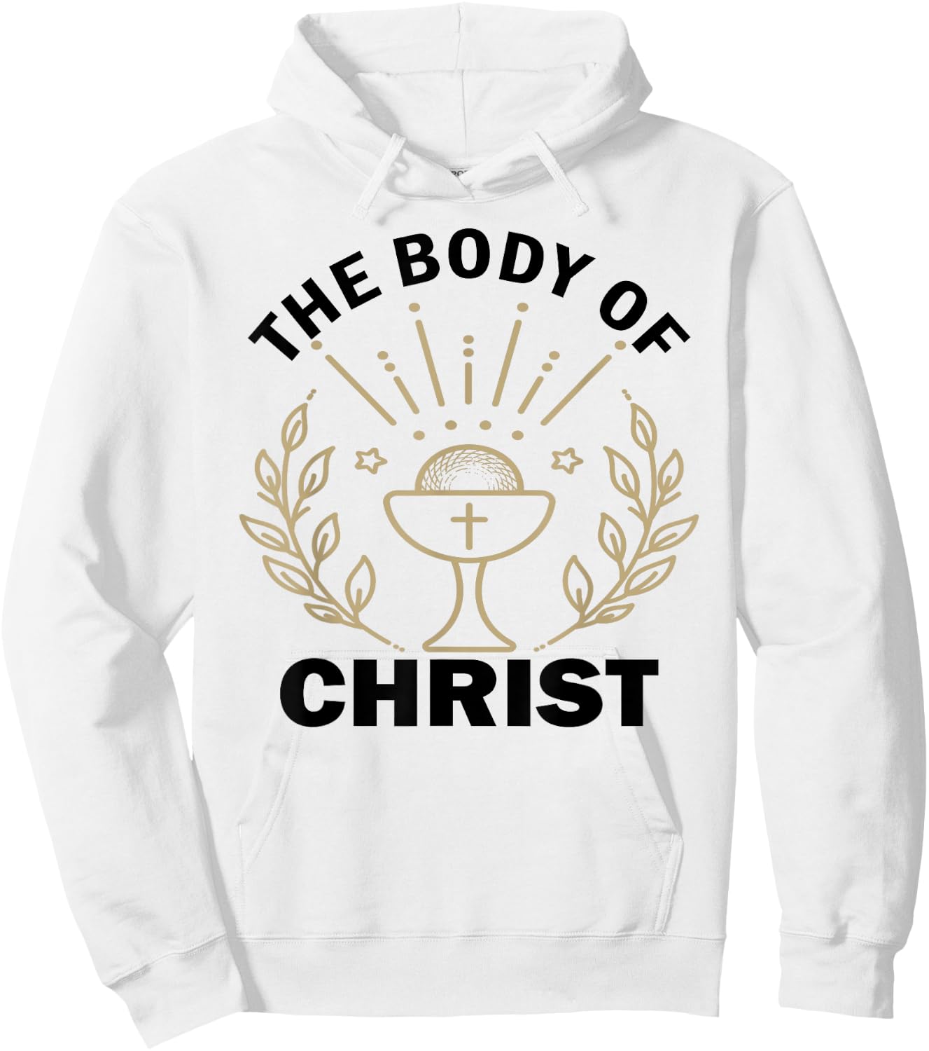 First Communion Eucharist Miracles Catholic Hoodie - Hoodie | White