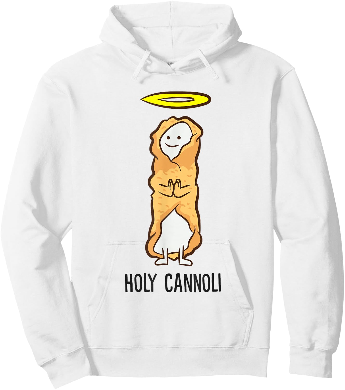 Funny Cannoli Lover Holy Cannoli Hoodie - Hoodie | White