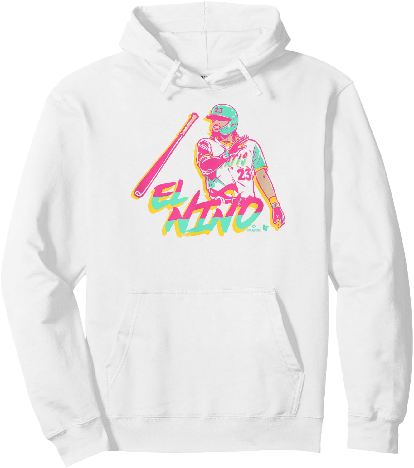 Fernando Tatis Jr - Bat Flip City - San Diego Baseball Hoodie - Hoodie | White
