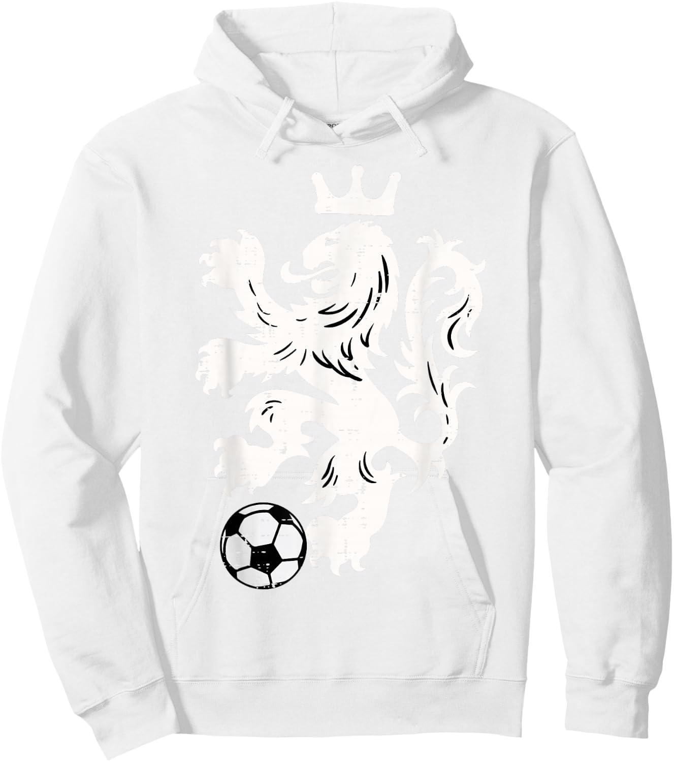 Netherlands Lion Dutch Orange Soccer Fan Men Women Kids Hoodie - Hoodie | White
