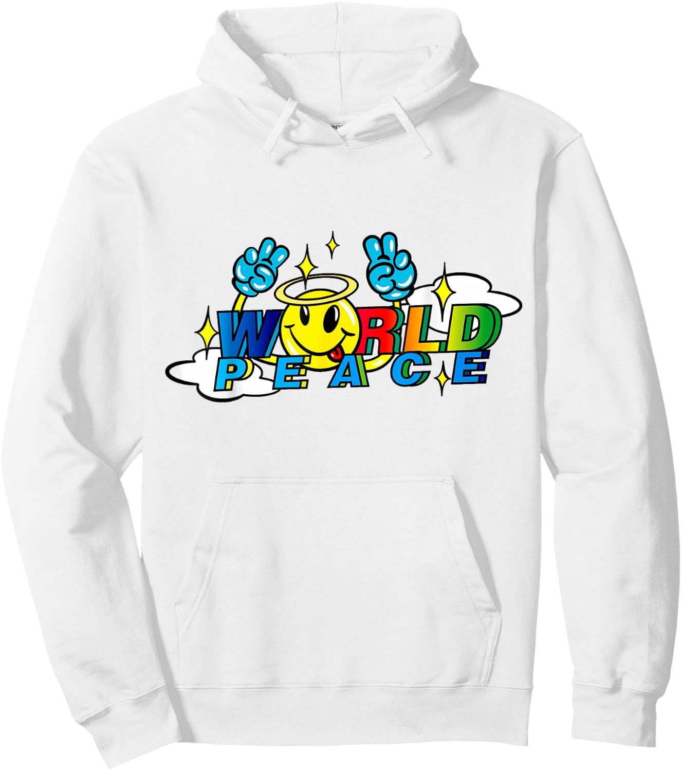 You Can Run But You Can't Hyde - Sam World Peace Hoodie - Hoodie | White
